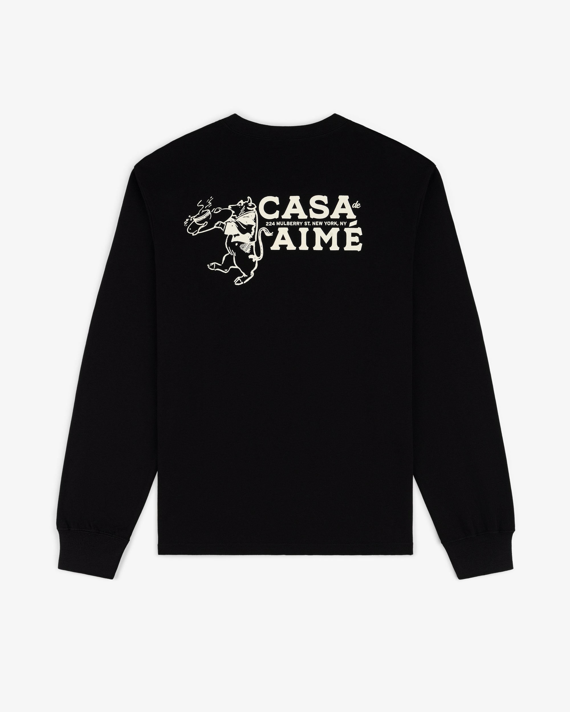 Long-Sleeve Casa Tee Aime leon dore – Гарантія оригінальності – вид ззаду