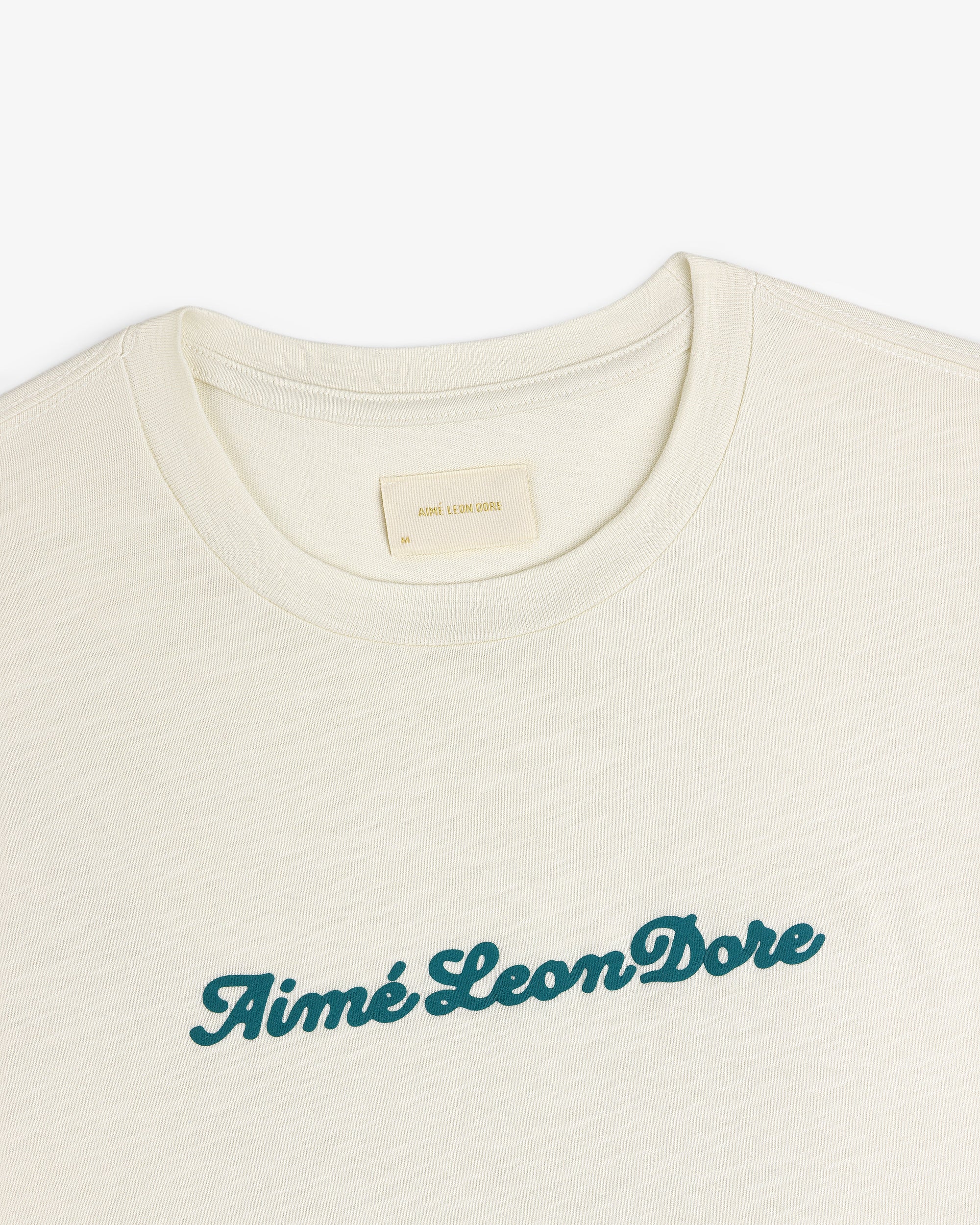Puff Print Slub Logo Tee Aime leon dore – Гарантія оригінальності – детальний вид