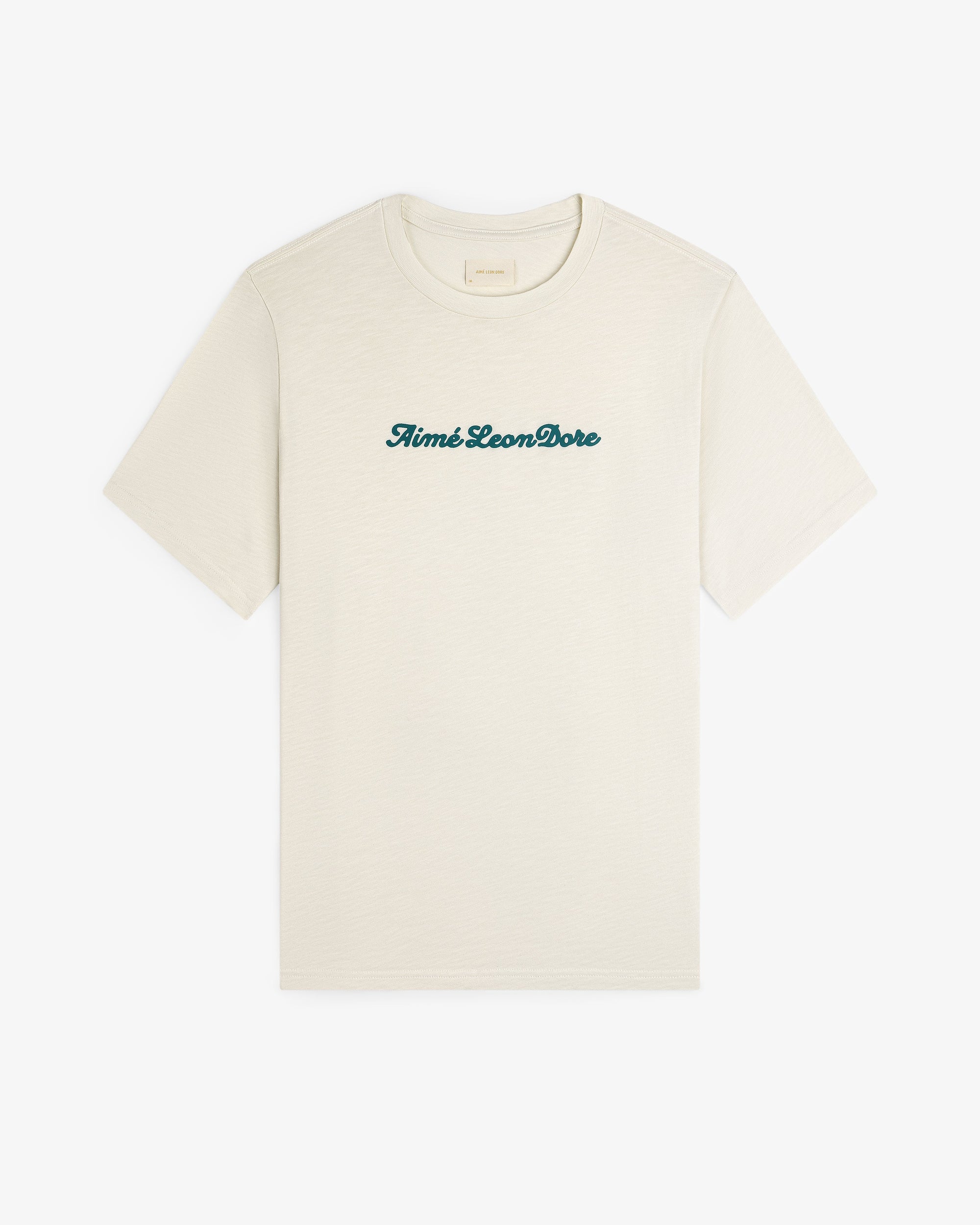 Puff Print Slub Logo Tee Aime leon dore – Гарантія оригінальності – вид ззаду