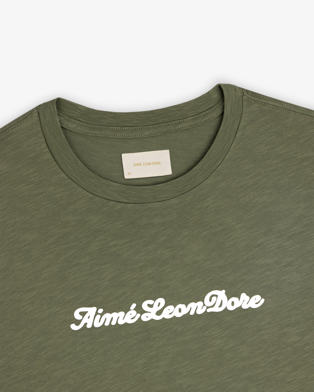 Puff Print Slub Logo Tee Aime leon dore – Гарантія оригінальності – детальний вид