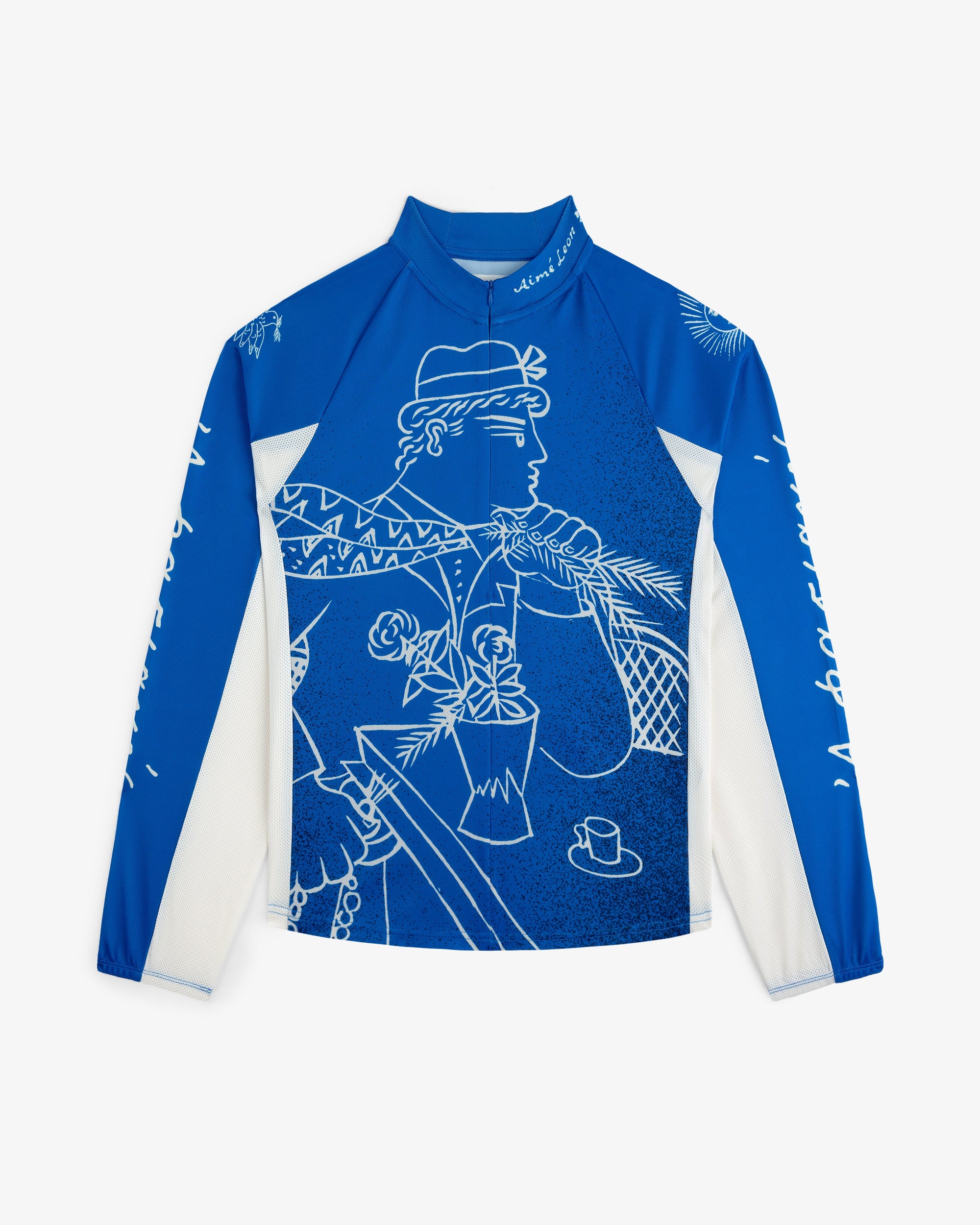 Fassianos Half-Zip Cycling Jersey Aime leon dore – Гарантія оригінальності – вид ззаду