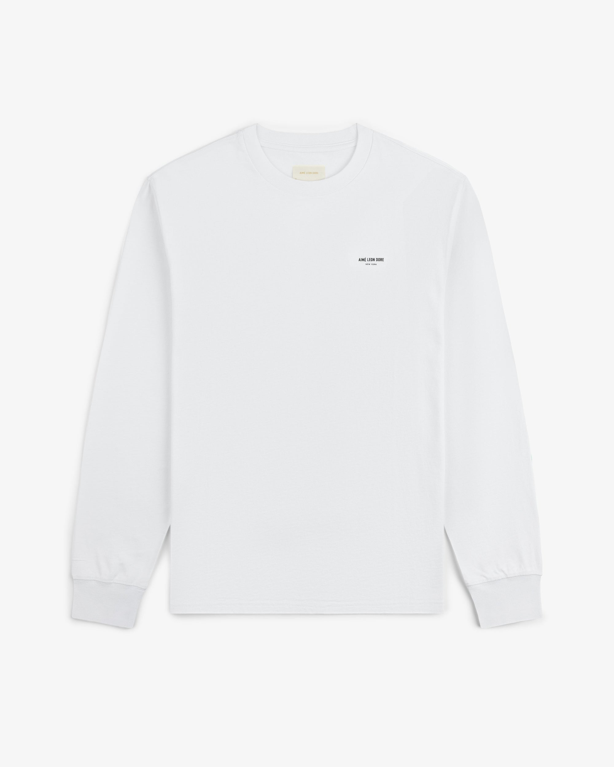 Long-Sleeve Micro Logo Tee Aime leon dore – Гарантія оригінальності – вид ззаду