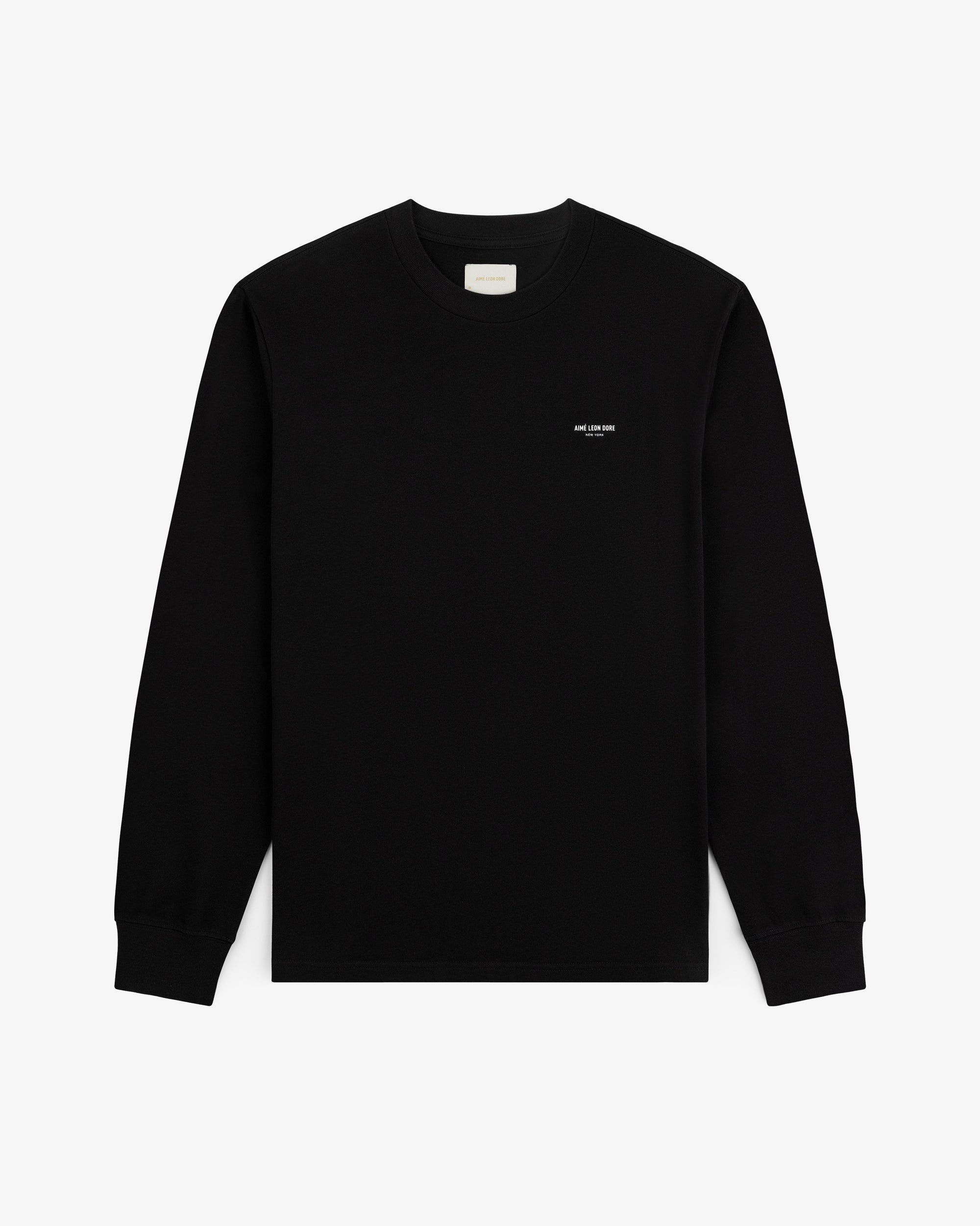 Long-Sleeve Micro Logo Tee Aime leon dore – Гарантія оригінальності – вид ззаду