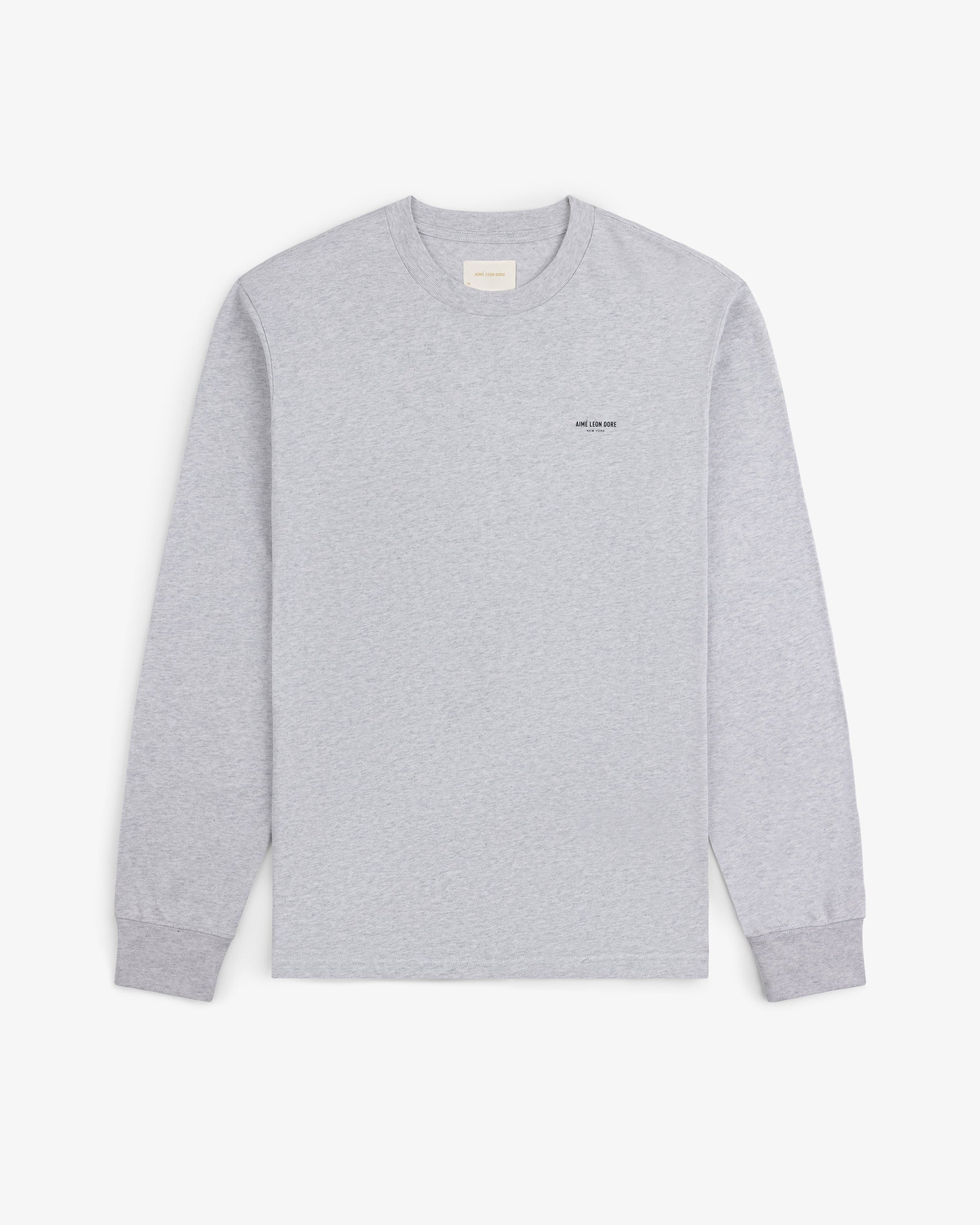 Long-Sleeve Micro Logo Tee Aime leon dore – Гарантія оригінальності – вид ззаду