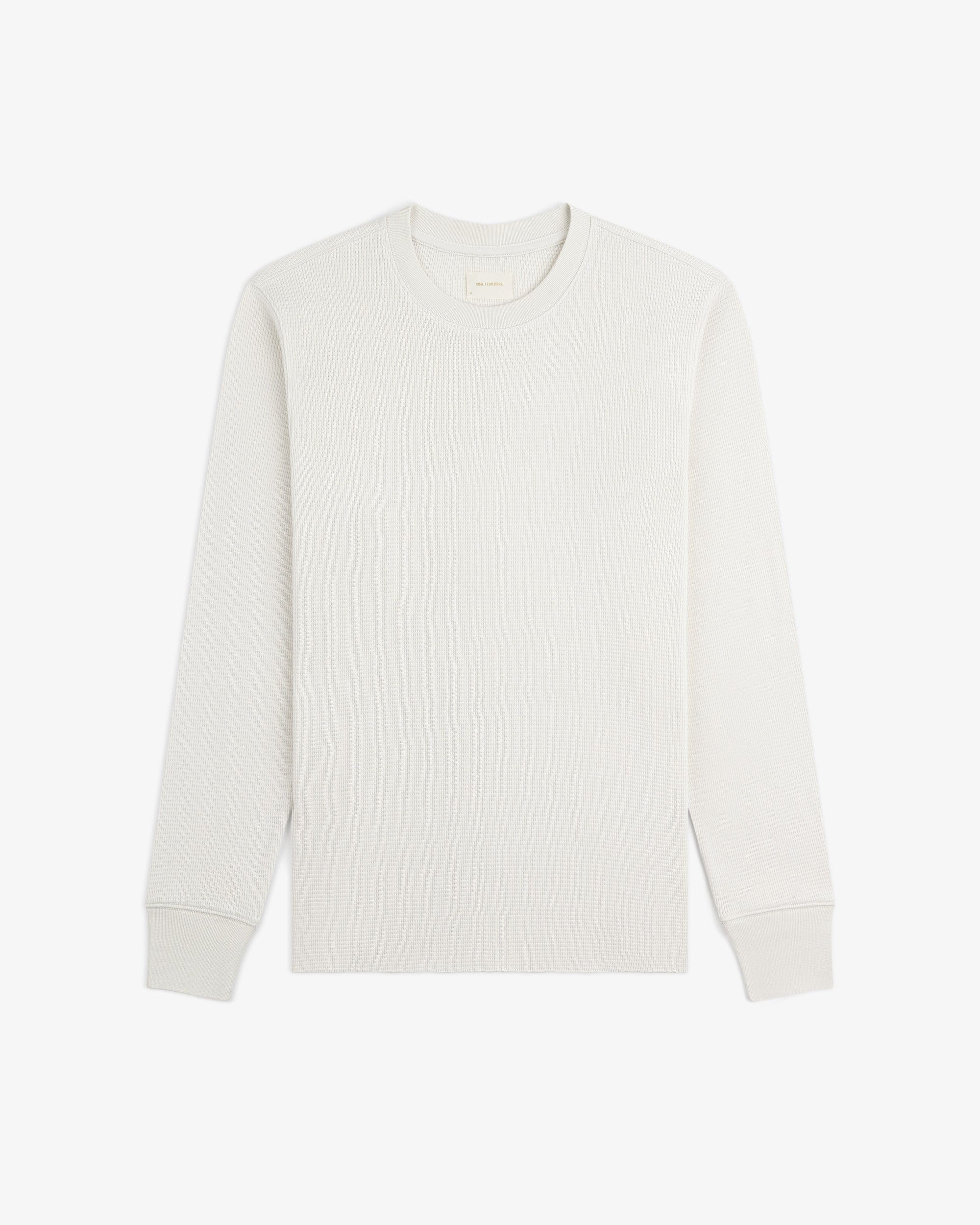Long-Sleeve Waffle Thermal Aime leon dore оригінал – Купити в Україні – вид ззаду