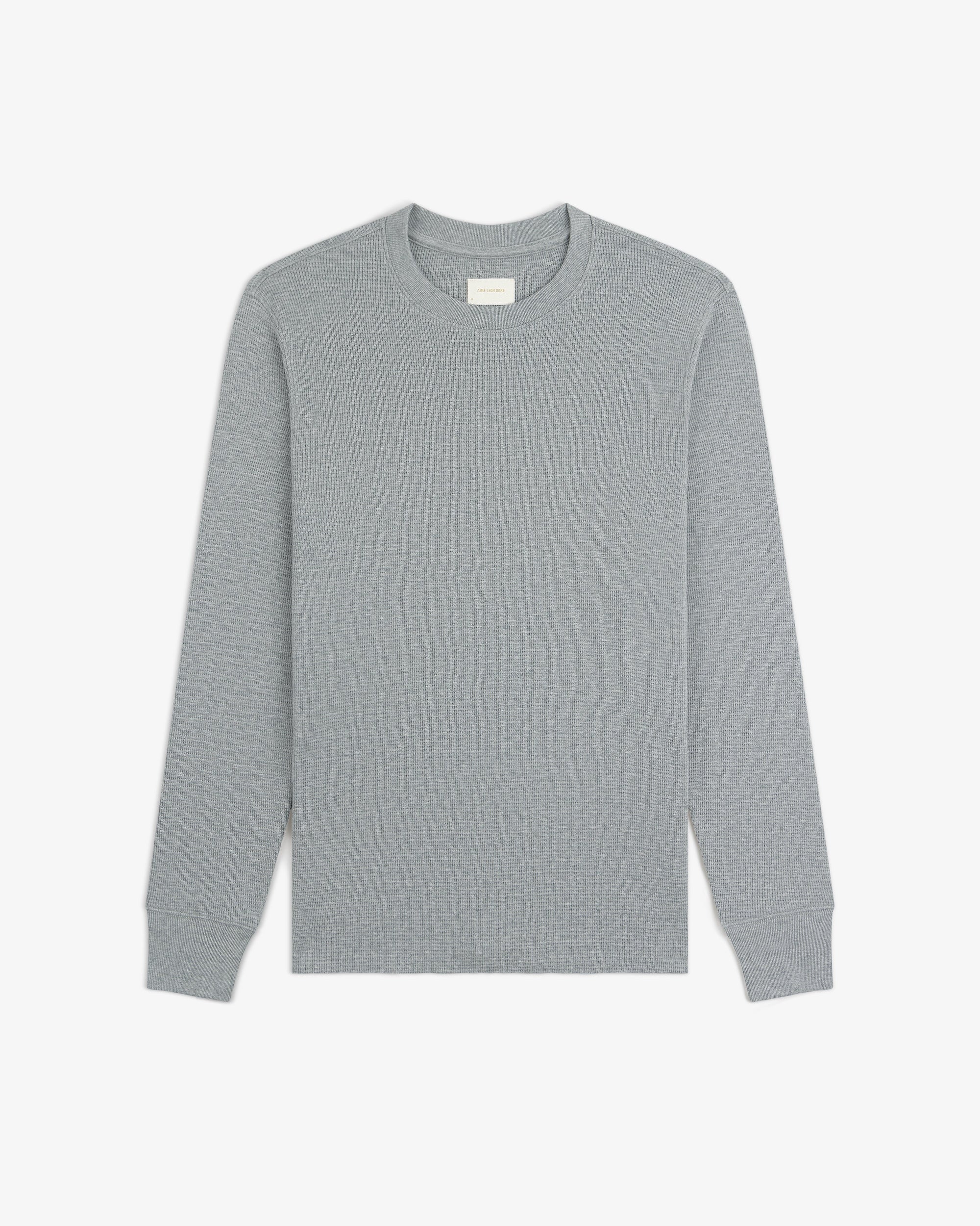 Long-Sleeve Waffle Thermal Aime leon dore оригінал – Купити в Україні – вид ззаду