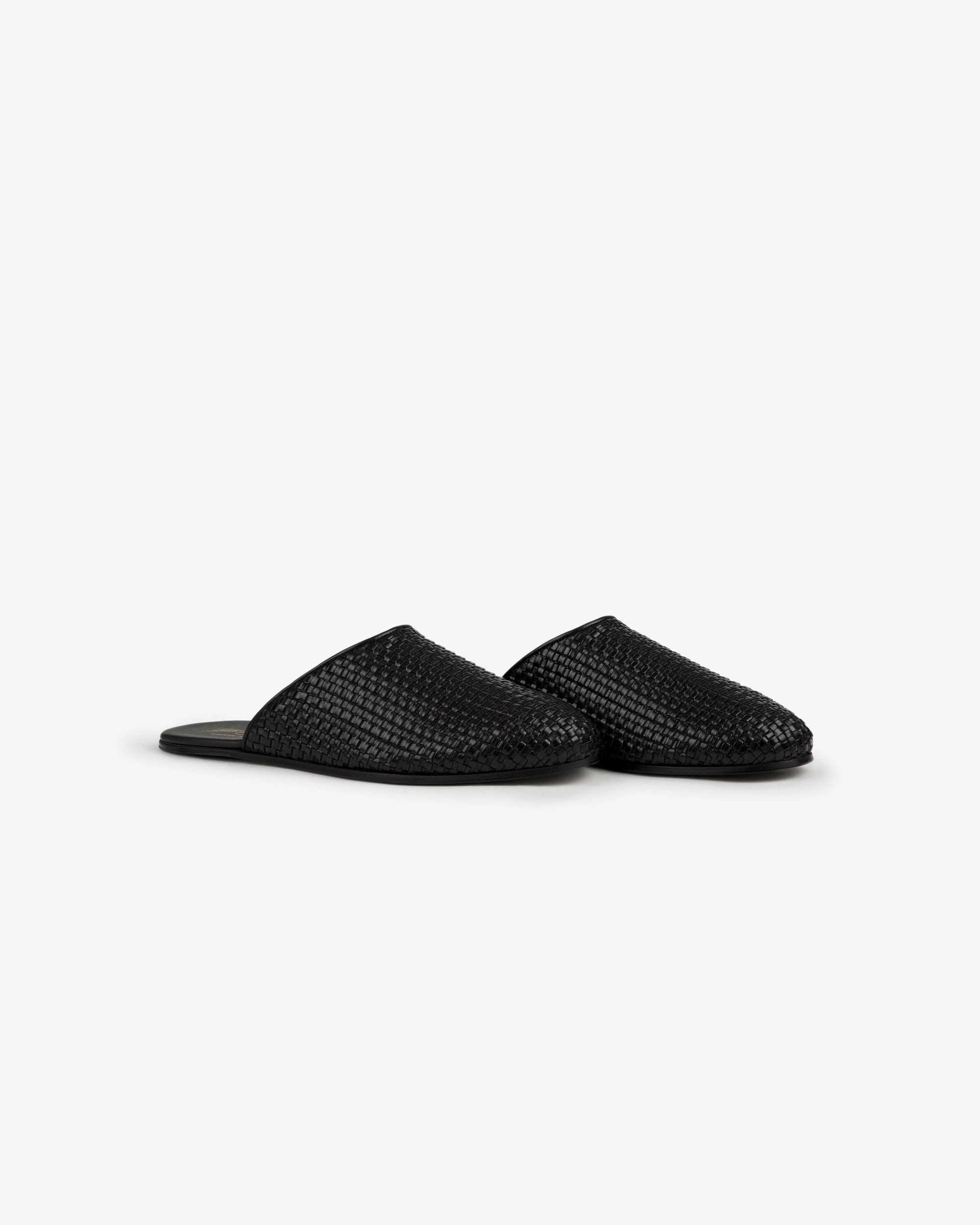 Оригінальна Leather Raffia Mule Aime leon dore – вид ззаду