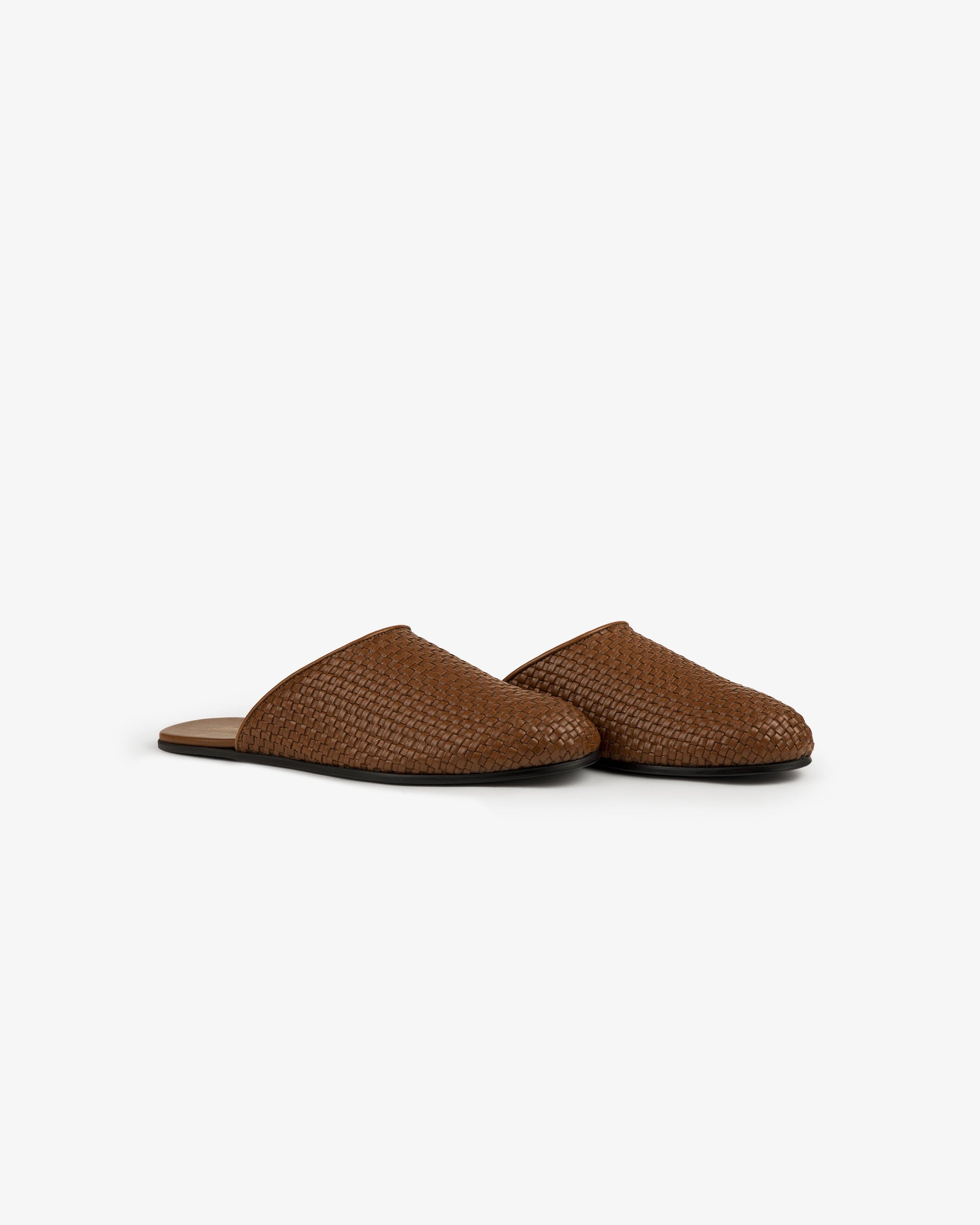 Оригінальна Leather Raffia Mule Aime leon dore – вид ззаду