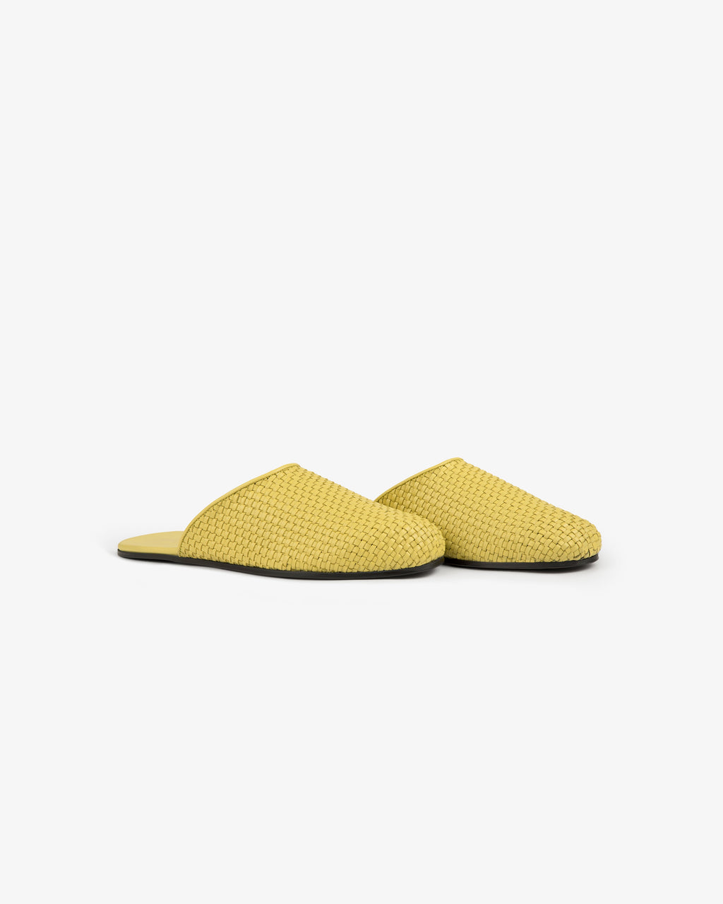 Оригінальна Leather Raffia Mule Aime leon dore – вид ззаду