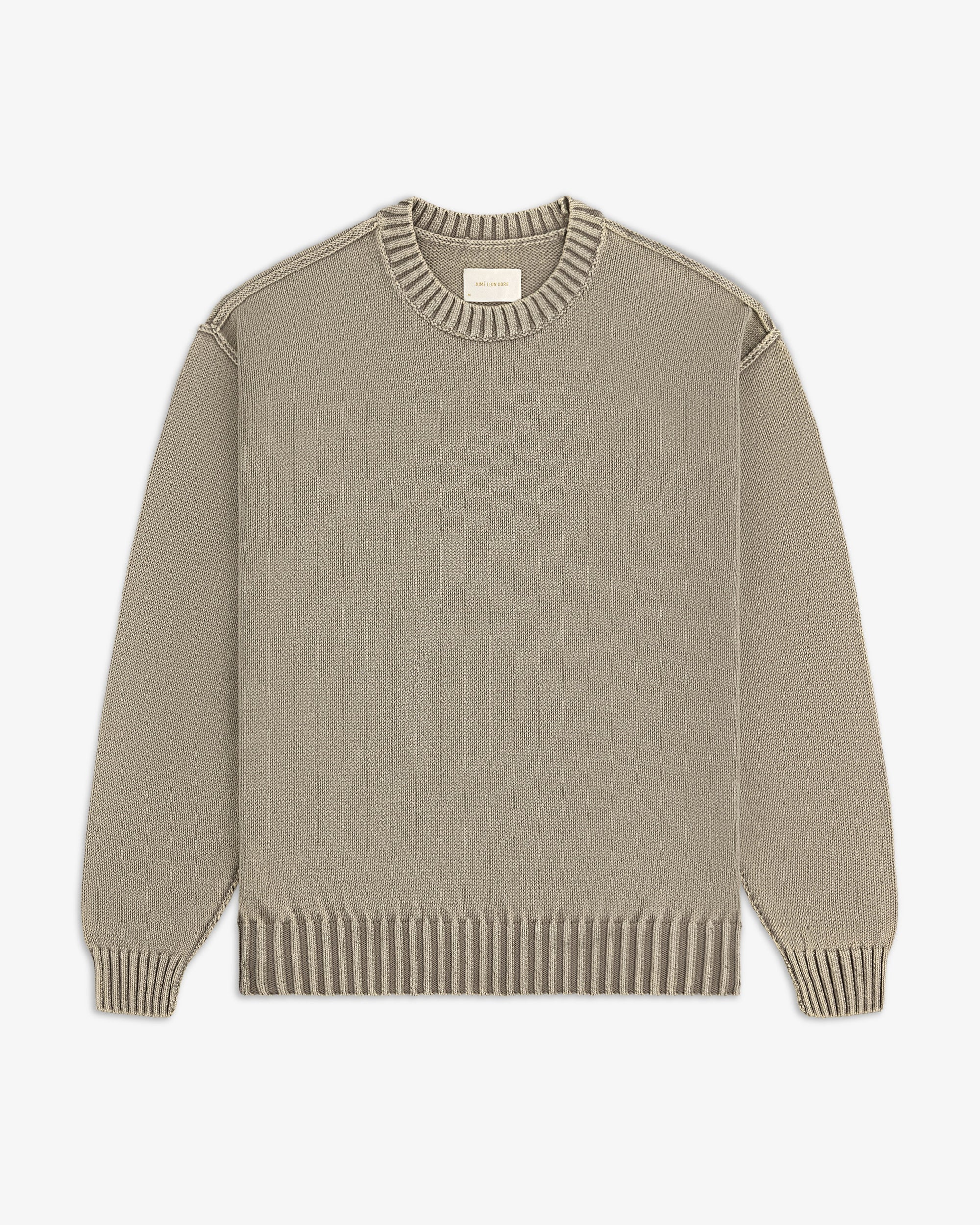 Washed Inside Out Sweater Aime leon dore оригінал – Купити в Україні – вид ззаду