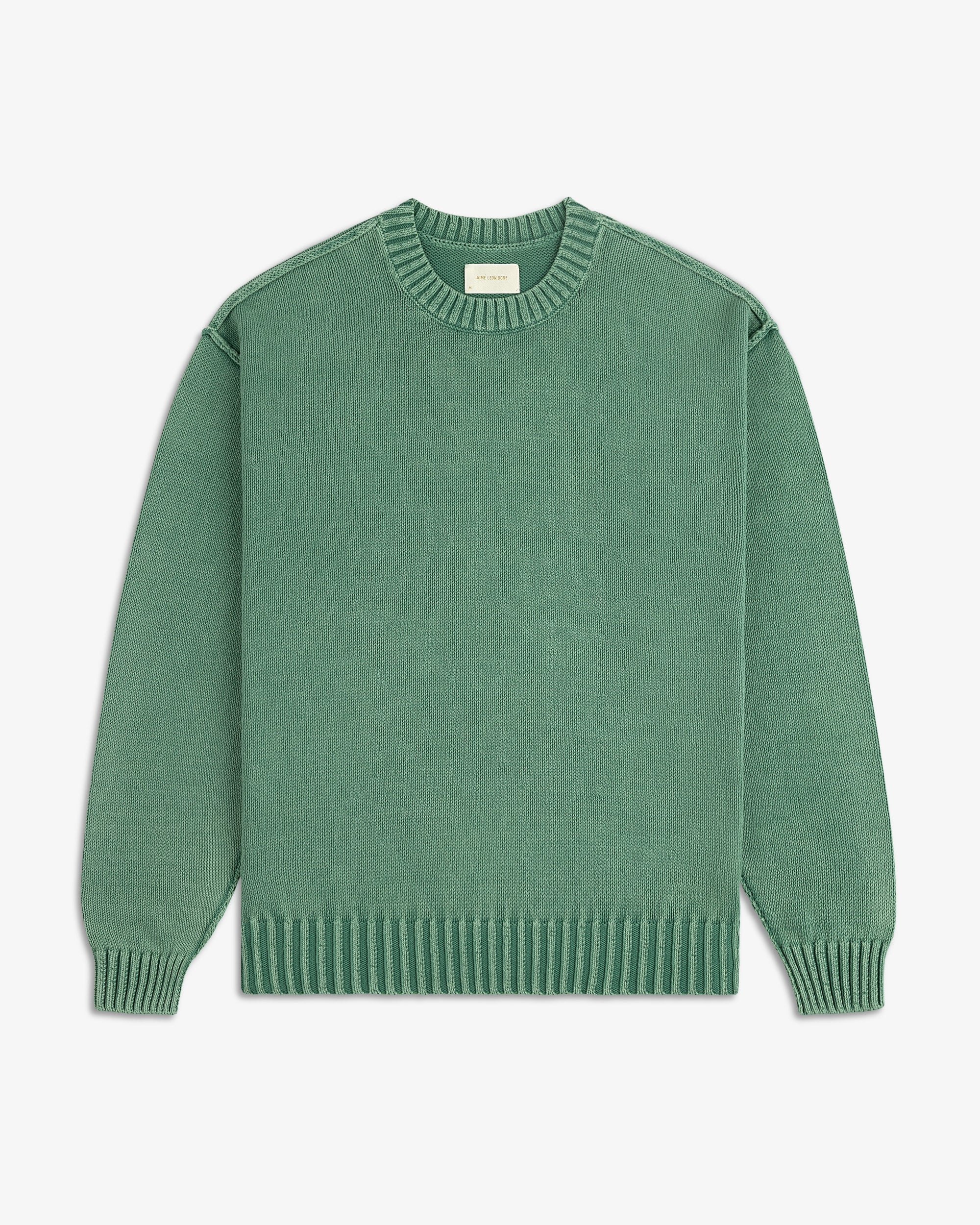 Washed Inside Out Sweater Aime leon dore оригінал – Купити в Україні – вид ззаду