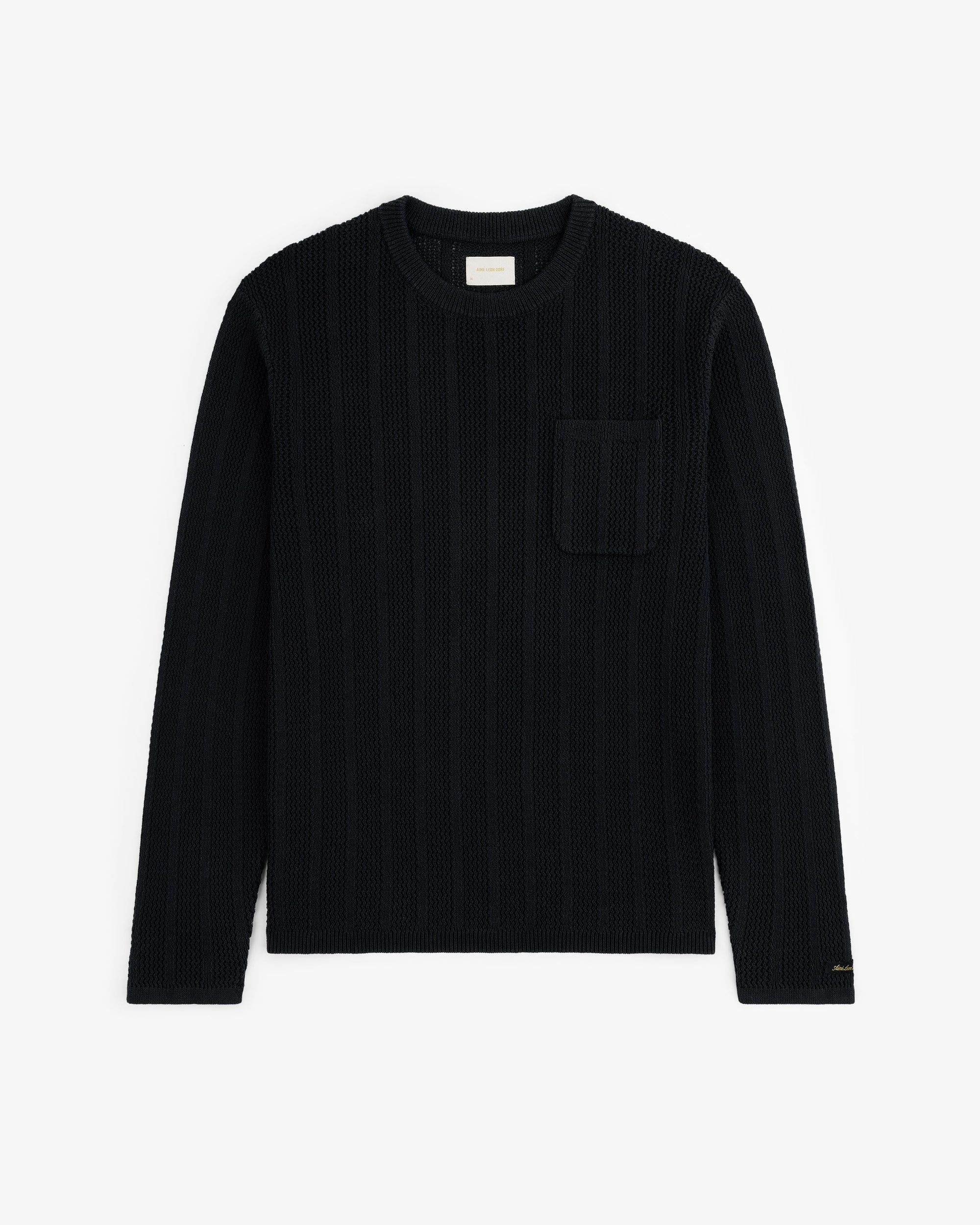 Оригінальна Racking Stitch Crewneck Sweater Aime leon dore – вид ззаду