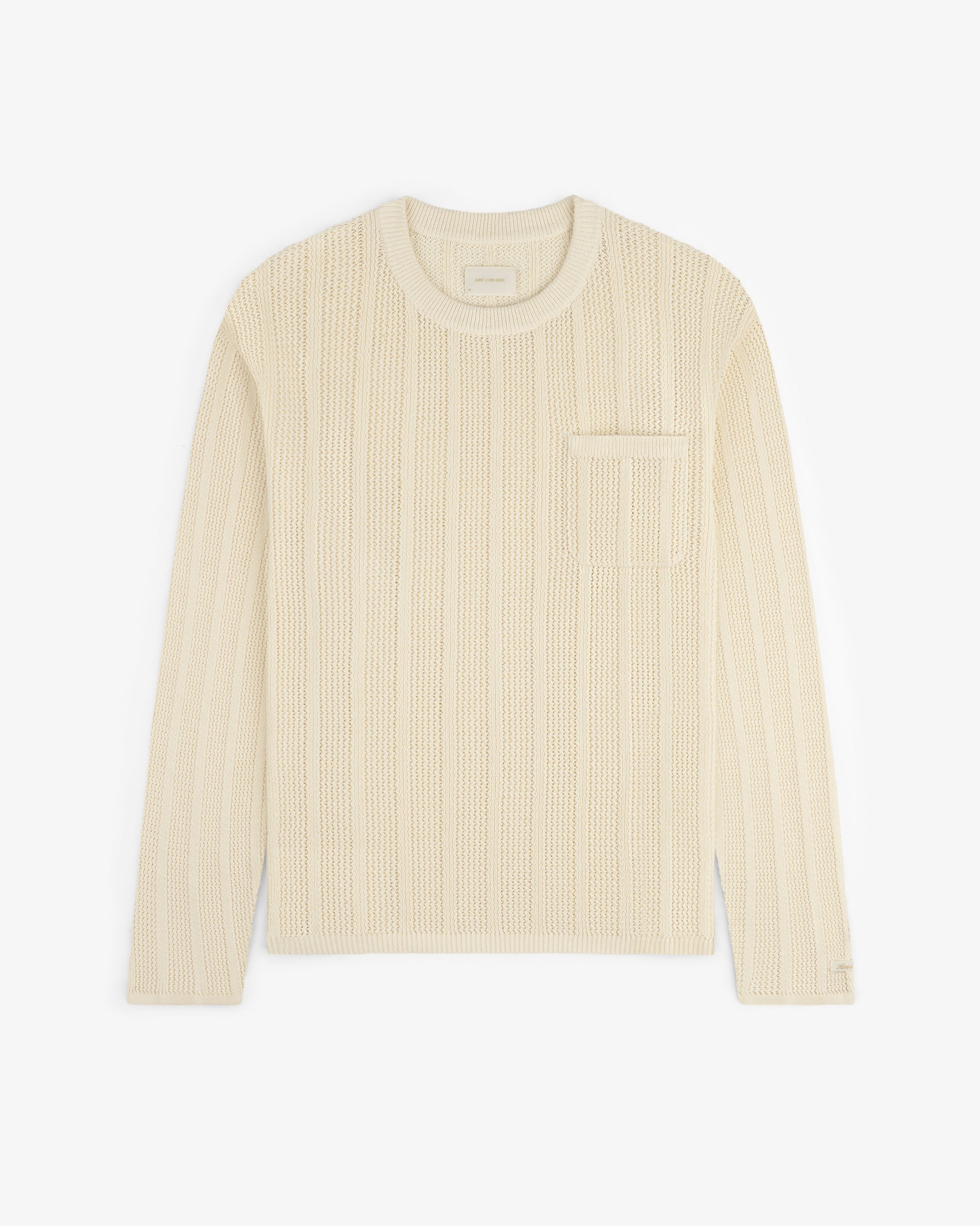 Оригінальна Racking Stitch Crewneck Sweater Aime leon dore – вид ззаду