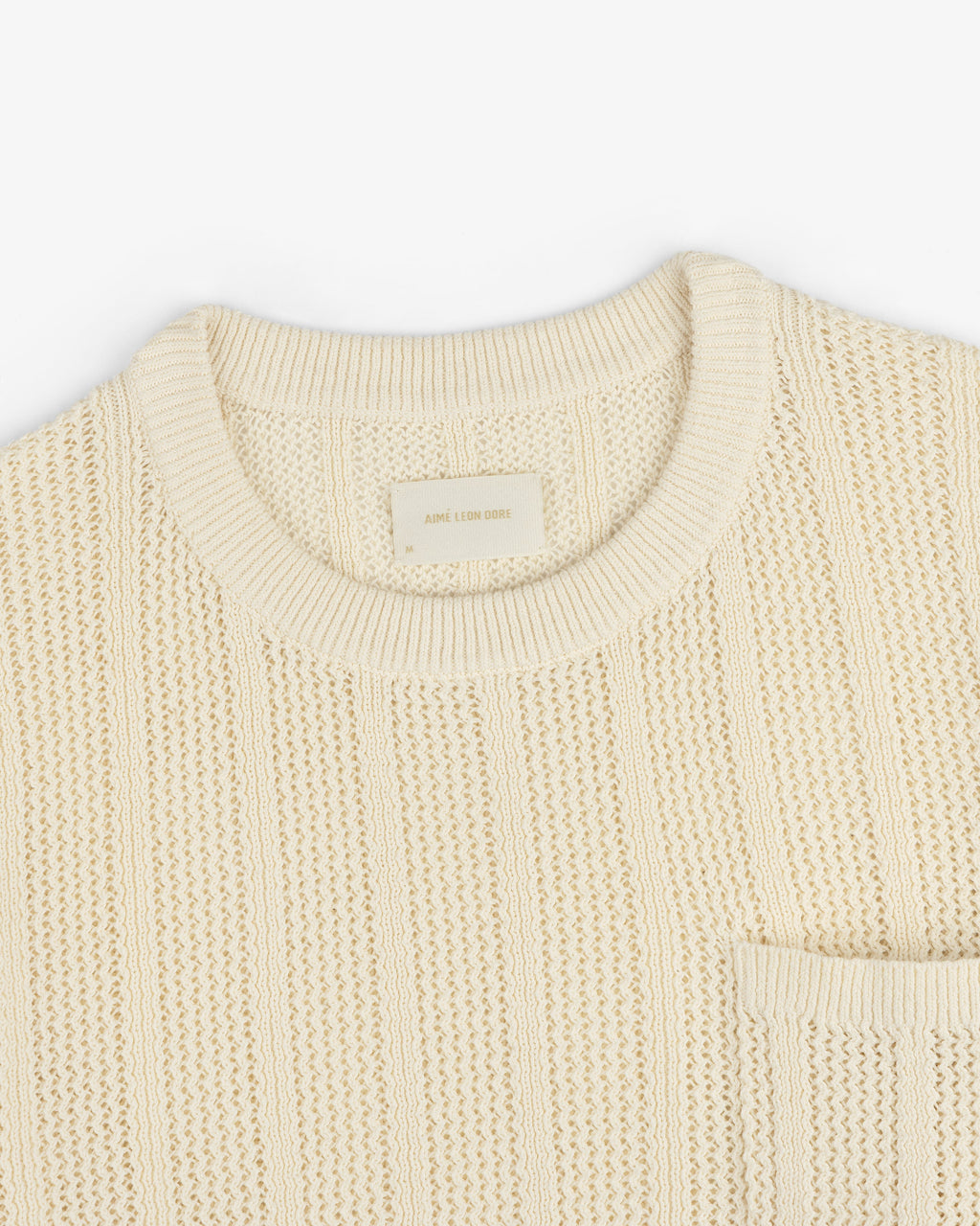 Оригінальна Racking Stitch Crewneck Sweater Aime leon dore – збільшений вид