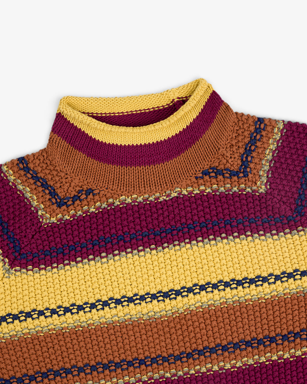 Striped Rollneck Sweater Aime leon dore – Гарантія оригінальності – збільшений вид