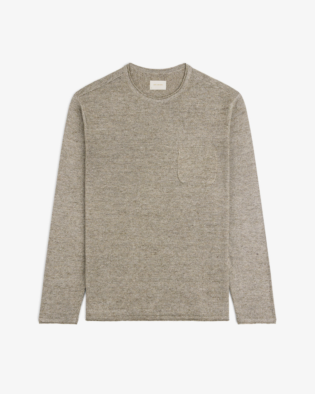 Long-Sleeve Knit Pocket Tee Aime leon dore – Гарантія оригінальності – вид ззаду