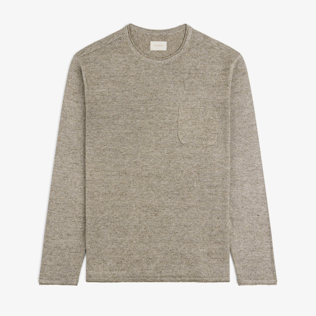 Long-Sleeve Knit Pocket Tee Aime leon dore – Гарантія оригінальності – боковий вид