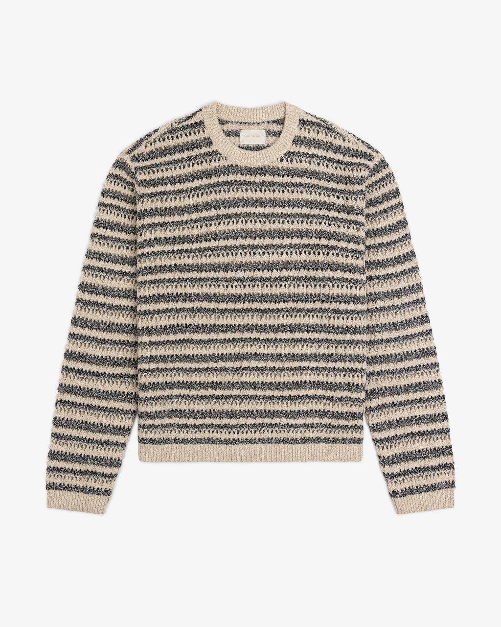 Bouclé Open Knit Crewneck Sweater Aime leon dore – Гарантія оригінальності – вид ззаду