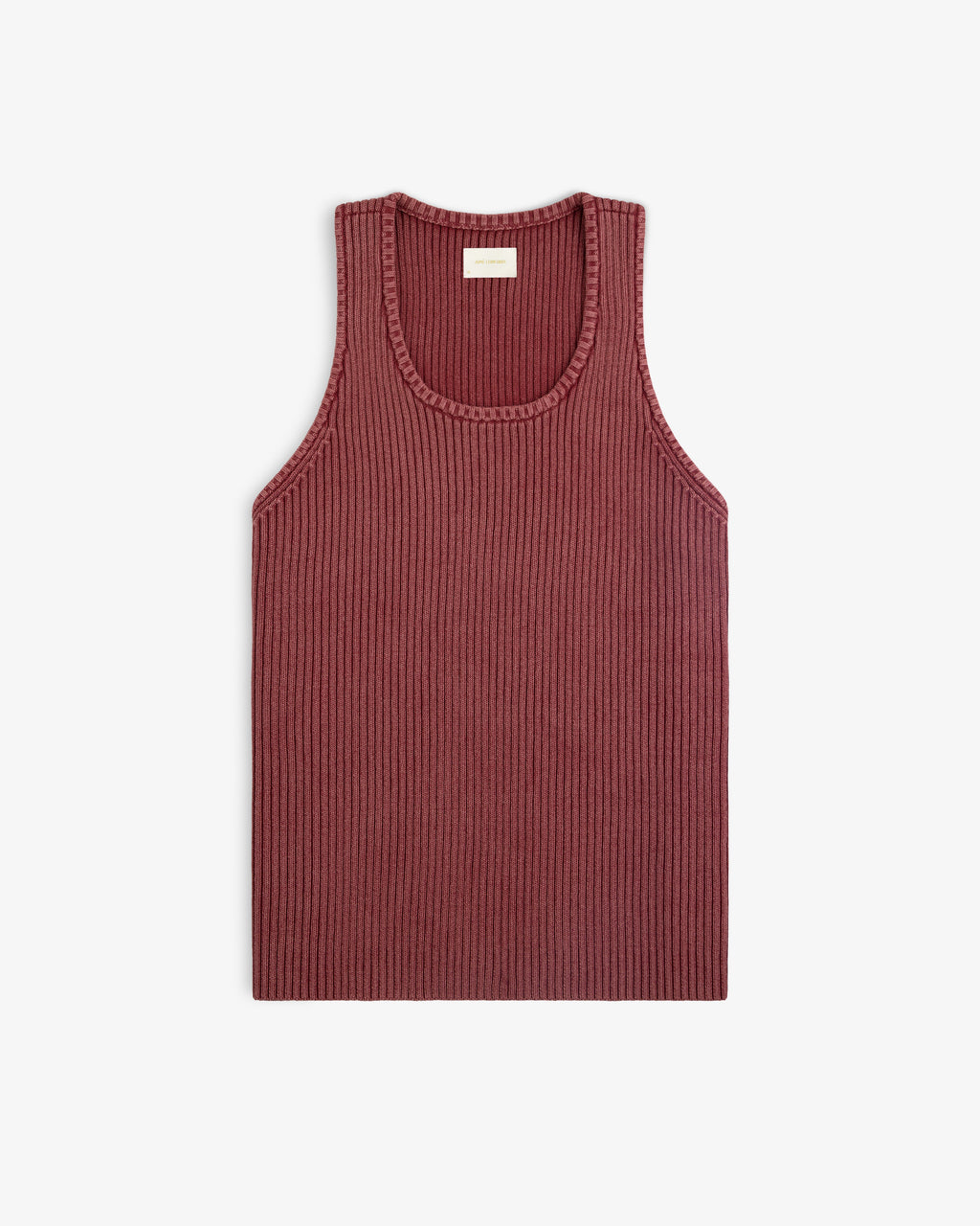 Stone Washed Knit Tank Top Aime leon dore – Гарантія оригінальності – вид ззаду