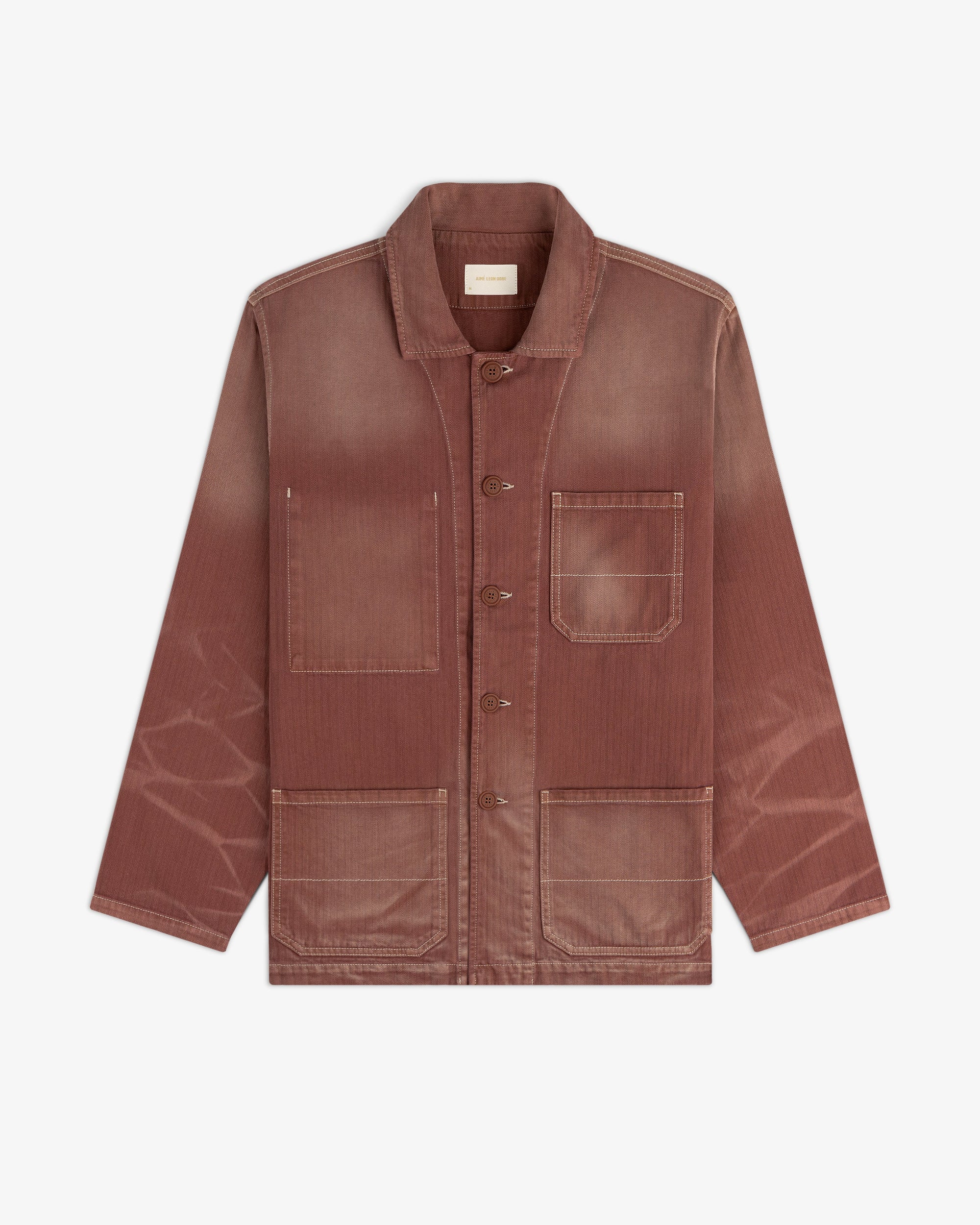 Sun Faded Chore Jacket Aime leon dore – Гарантія оригінальності – вид ззаду