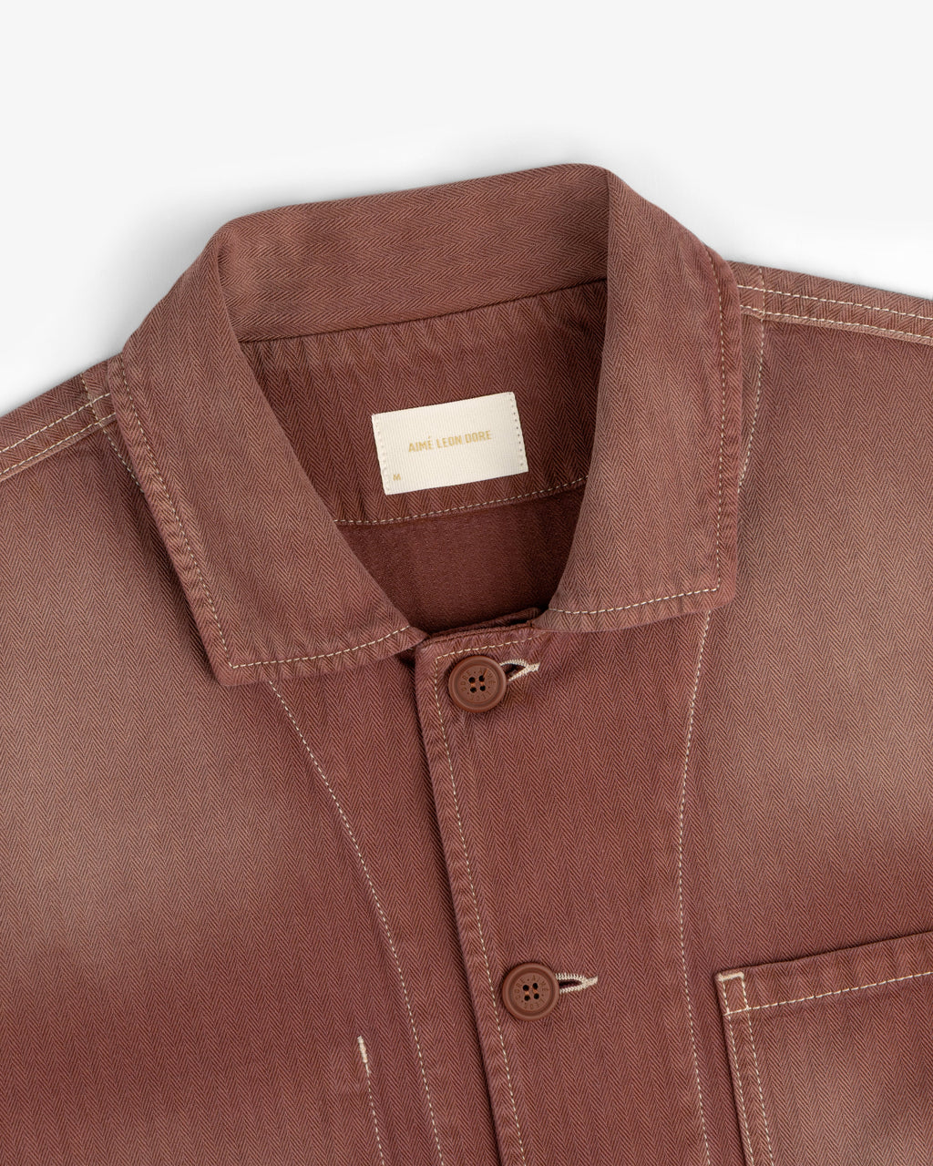 Sun Faded Chore Jacket Aime leon dore – Гарантія оригінальності – детальний вид