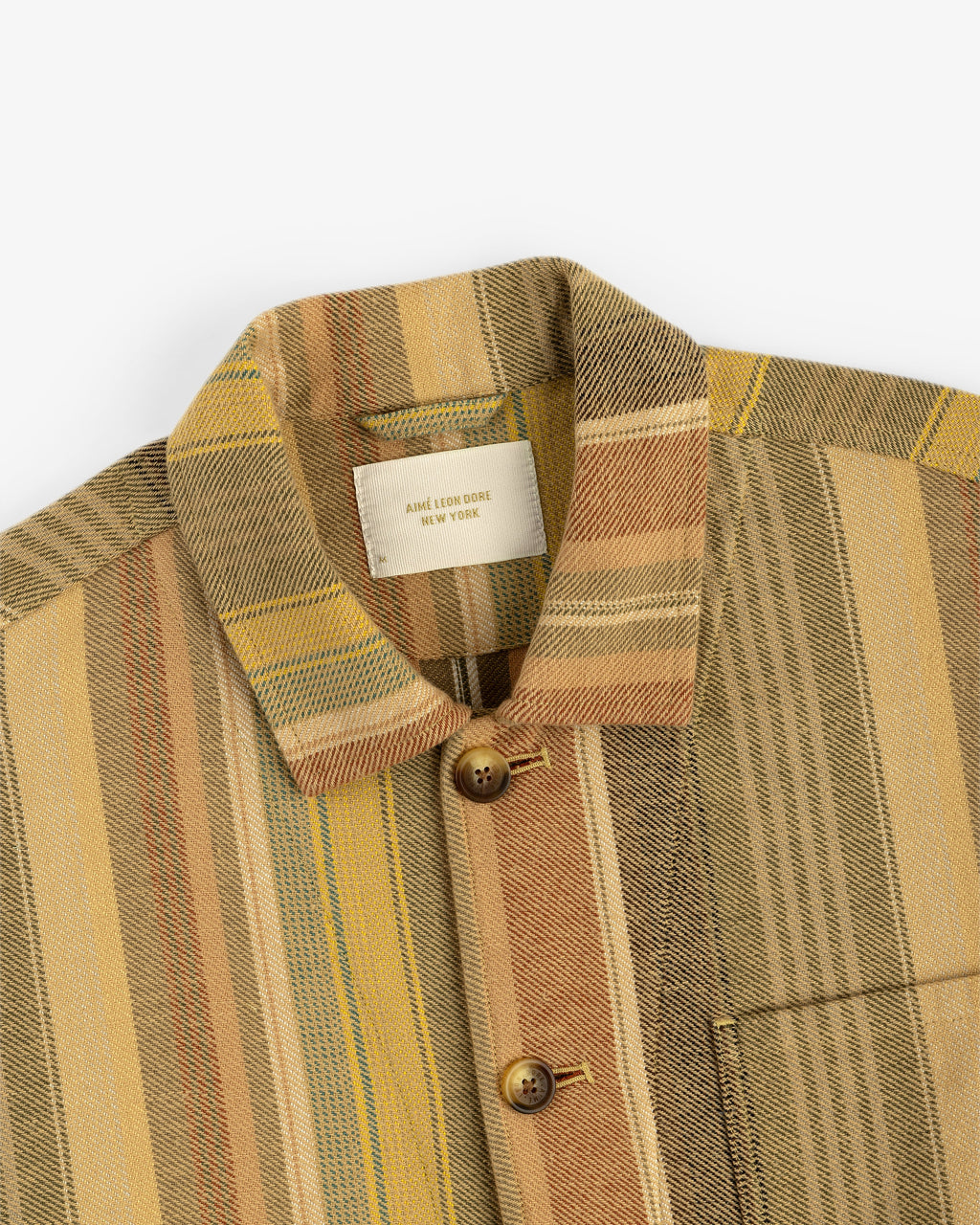 Blanket Striped Chore Jacket Aime leon dore – Гарантія оригінальності – збільшений вид
