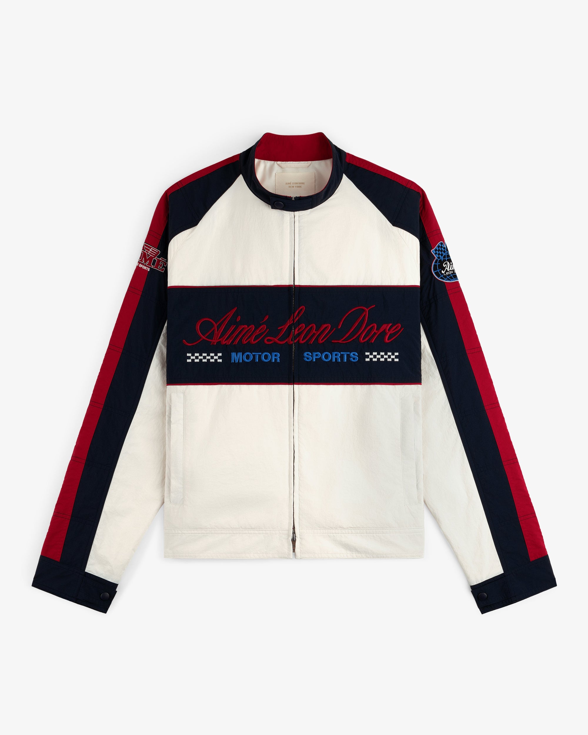 Оригінальна Nylon Moto Jacket Aime leon dore – вид ззаду