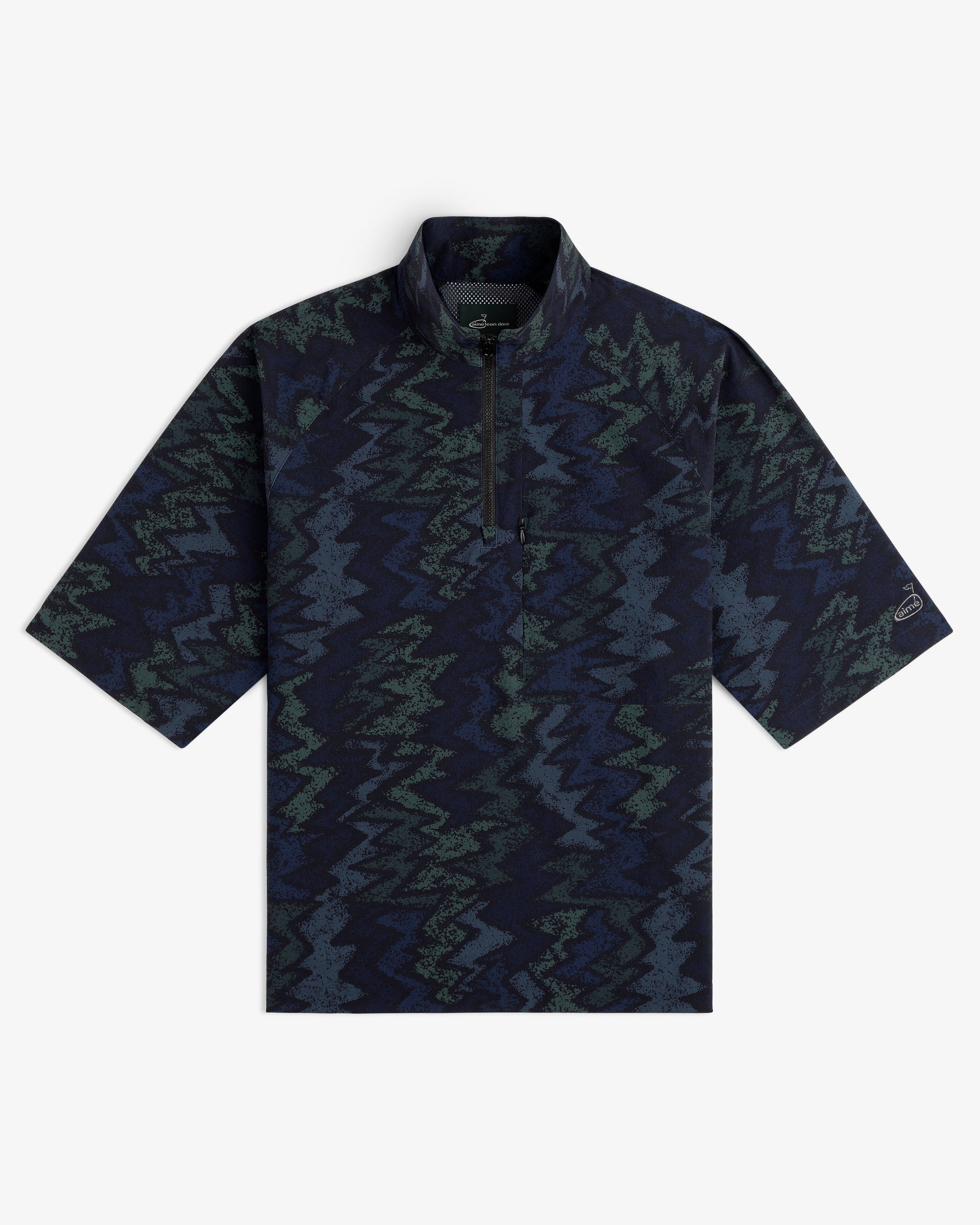 Оригінальна Ald Golf Nylon Quarter Zip Pullover Aime leon dore – вид ззаду