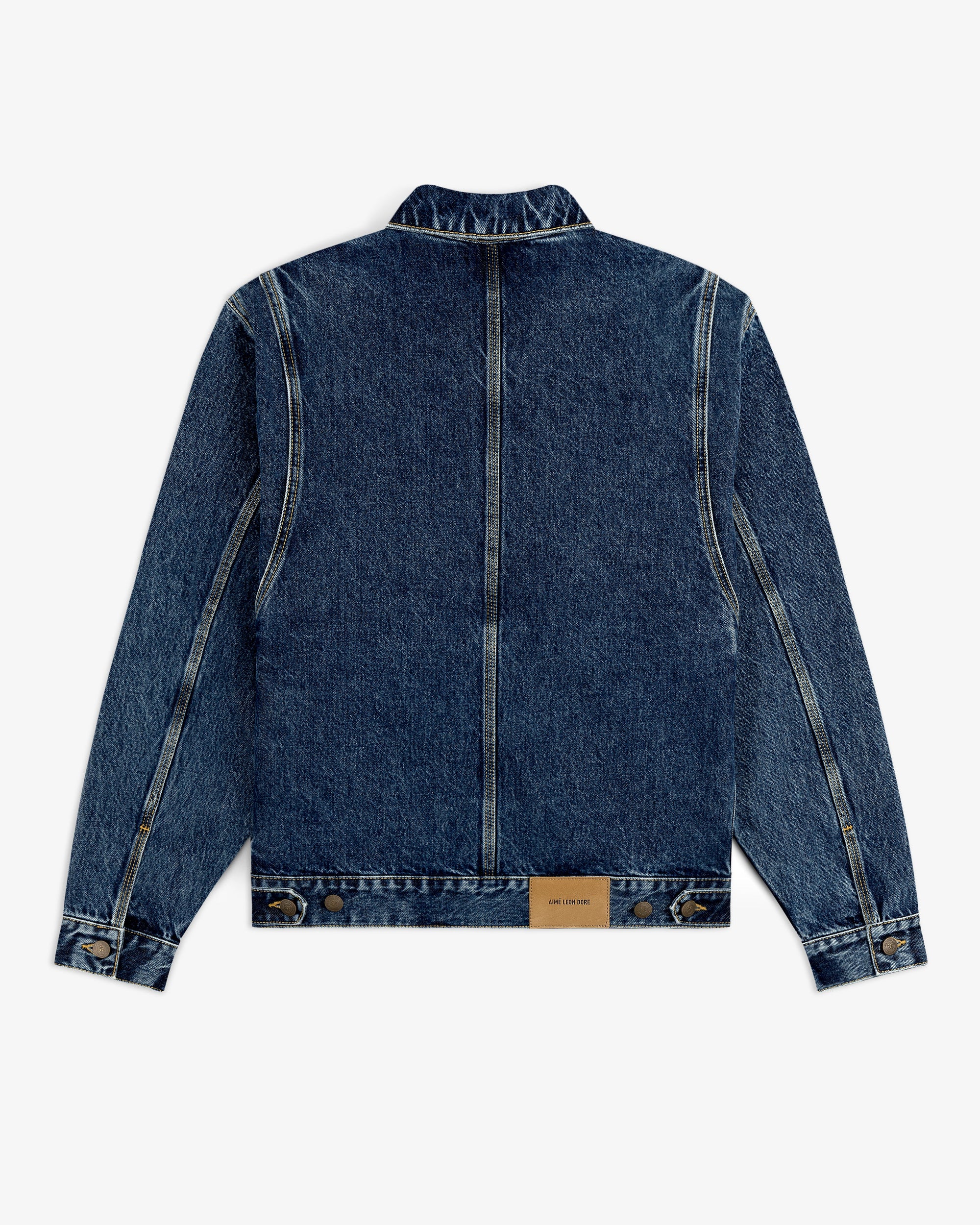 Denim Trucker Jacket Aime leon dore – Гарантія оригінальності – збільшений вид