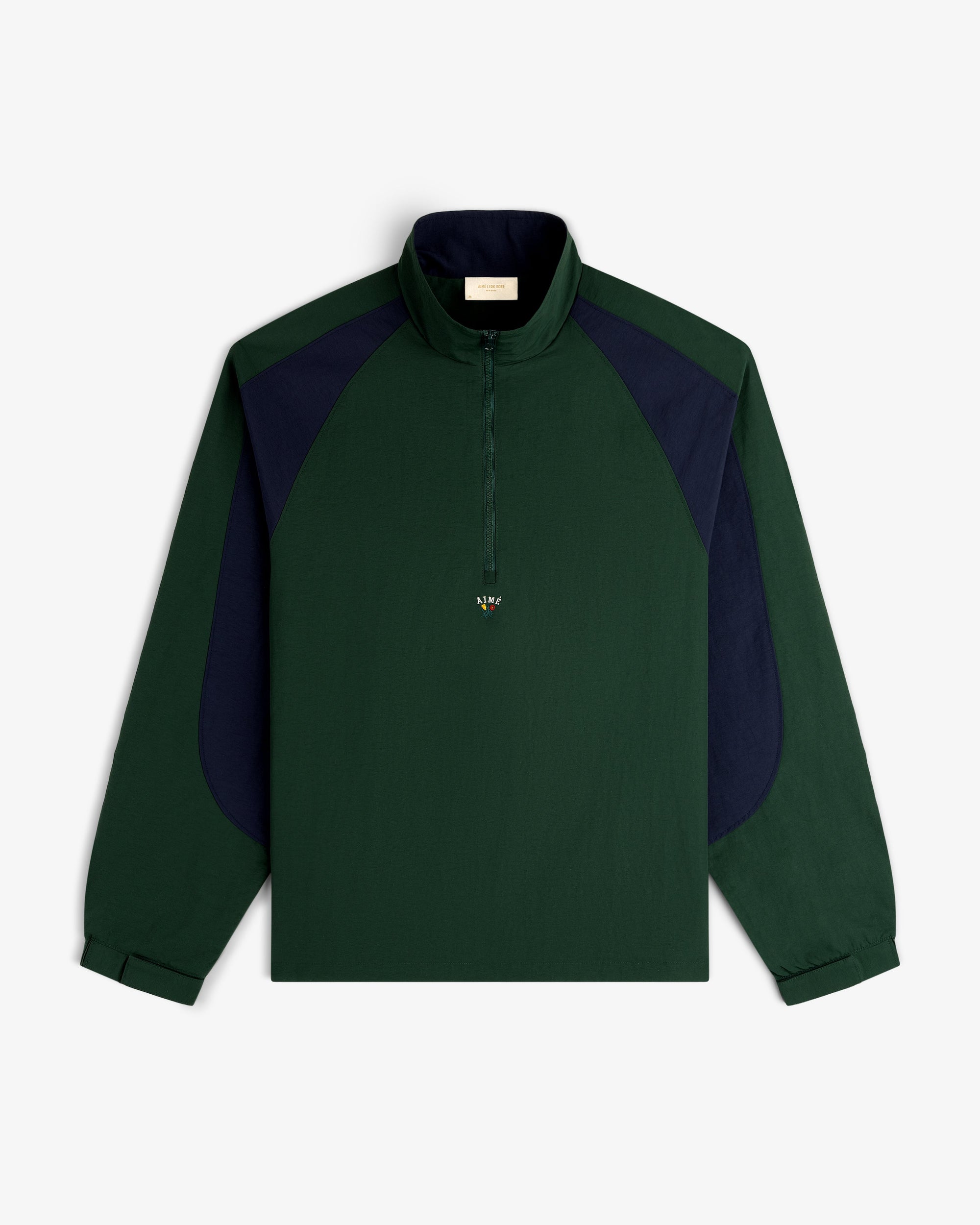 Оригінальна Crest Nylon Half-Zip Pullover Aime leon dore – вид ззаду