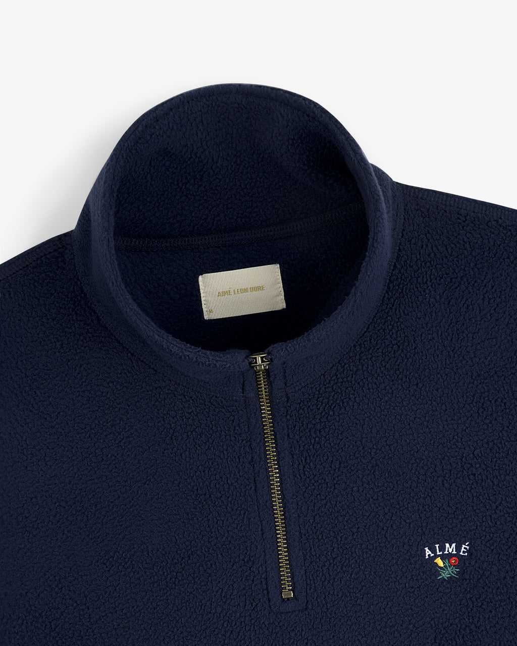 Оригінальна Crest Quarter-Zip Fleece Pullover Aime leon dore – збільшений вид