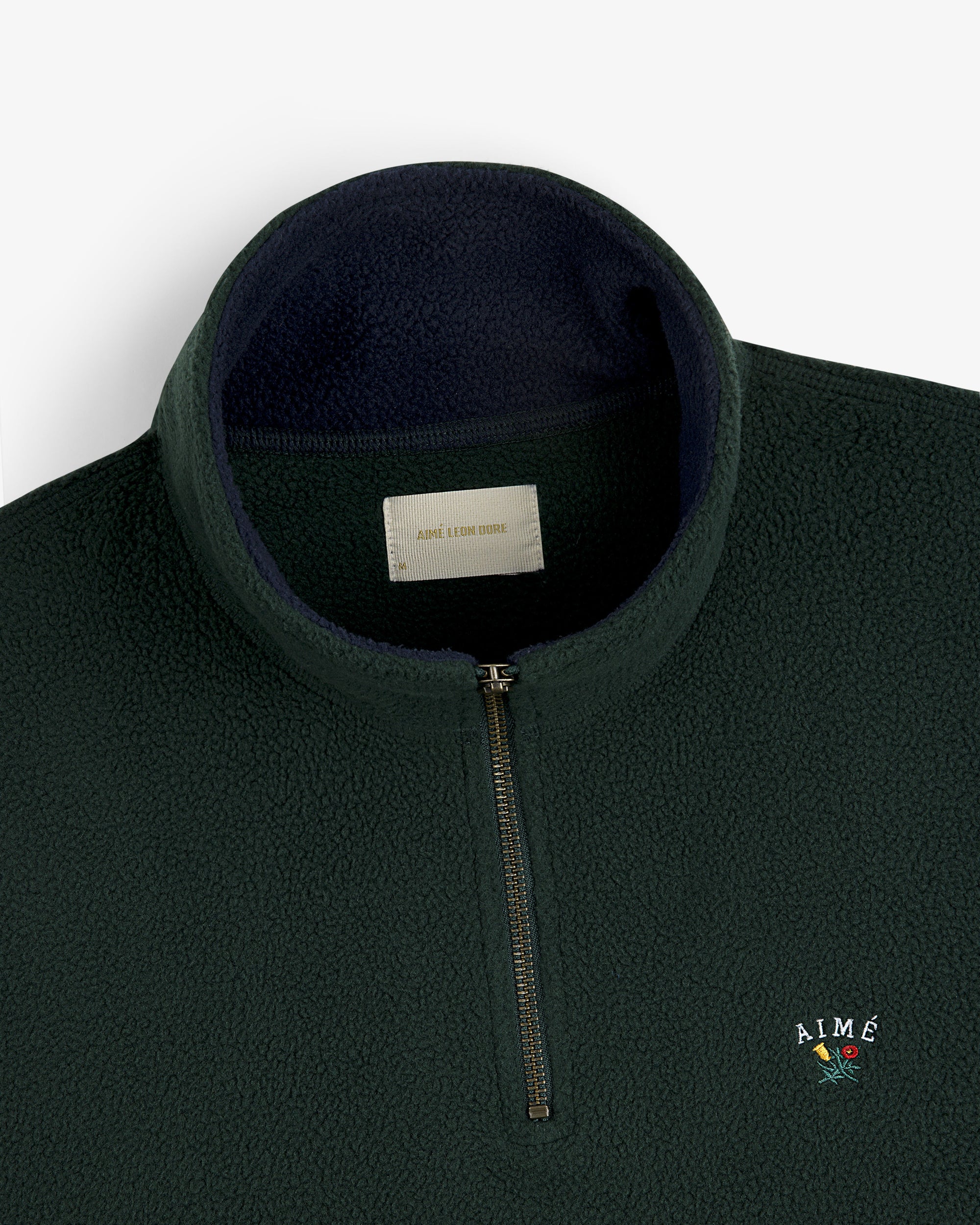 Оригінальна Crest Quarter-Zip Fleece Pullover Aime leon dore – детальний вид