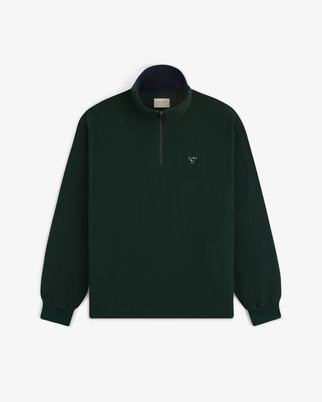 Оригінальна Crest Quarter-Zip Fleece Pullover Aime leon dore – вид ззаду