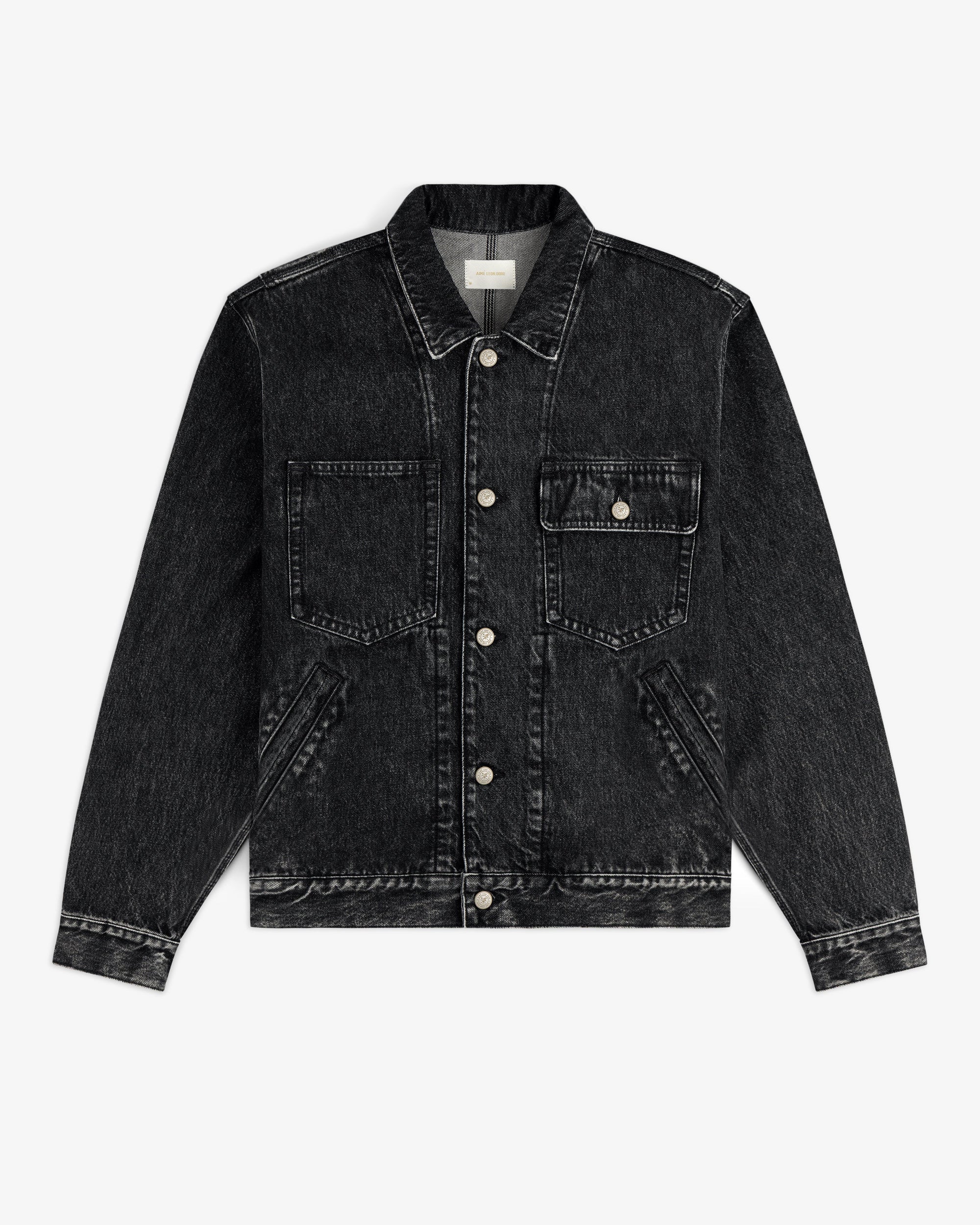 Denim Trucker Jacket Aime leon dore – Гарантія оригінальності – вид ззаду