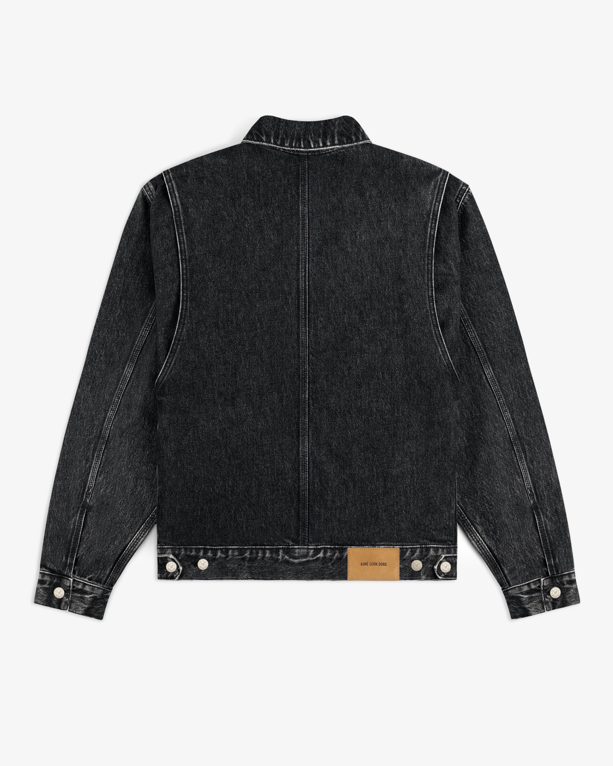 Denim Trucker Jacket Aime leon dore – Гарантія оригінальності – збільшений вид