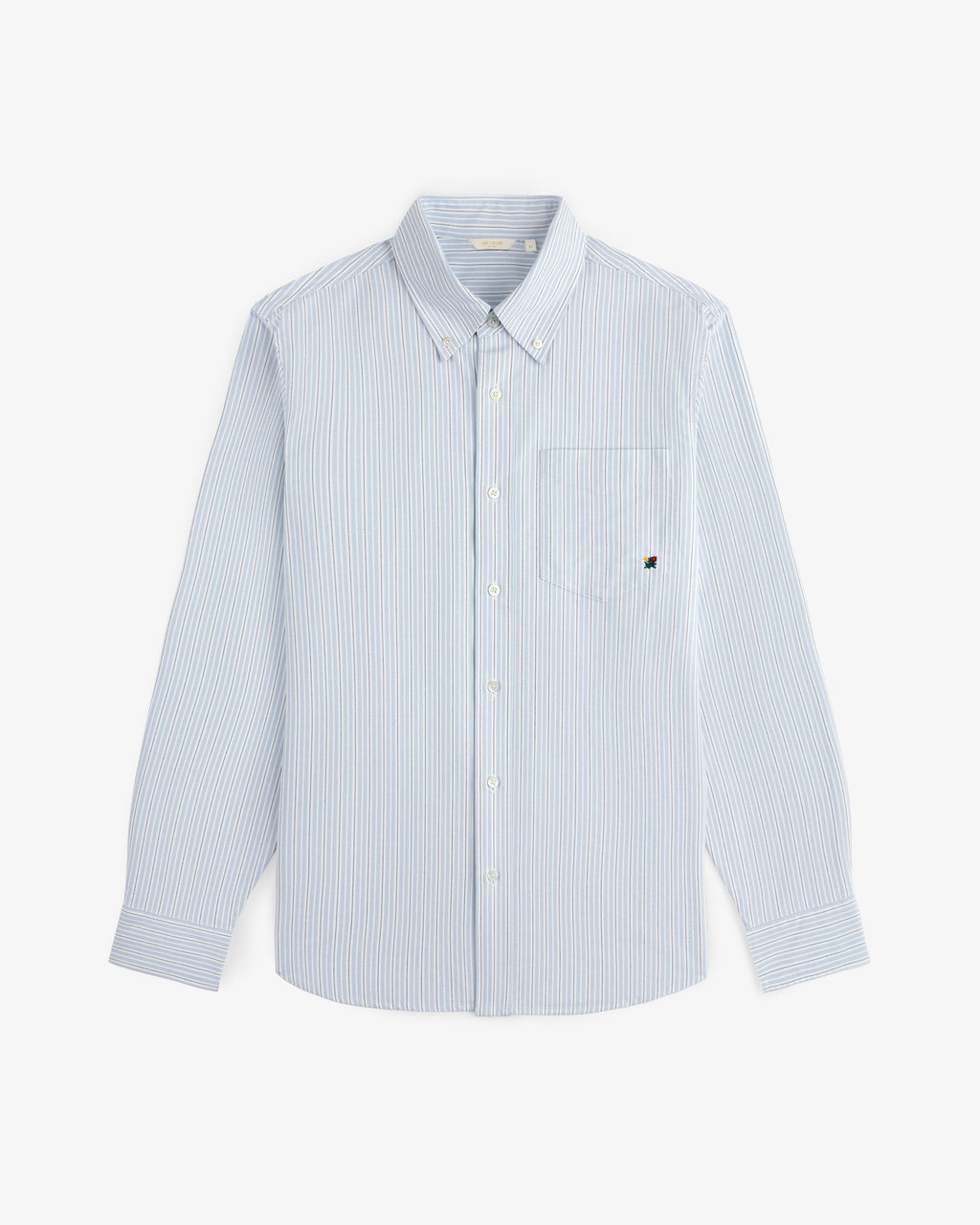 Yarn Dyed Striped Crest Shirt Aime leon dore – Гарантія оригінальності – вид ззаду