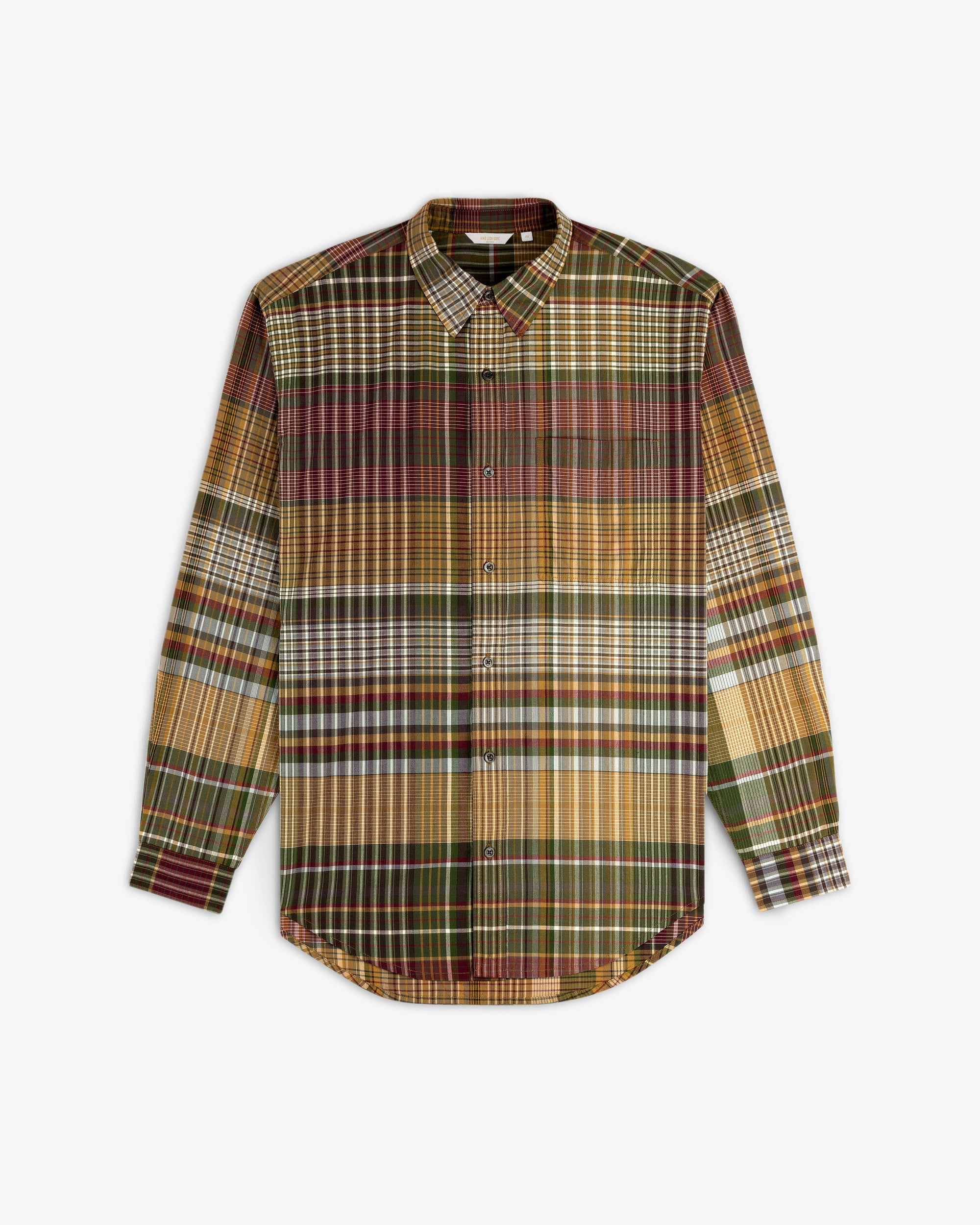 Washed Madras Shirt Aime leon dore оригінал – Купити в Україні – вид ззаду