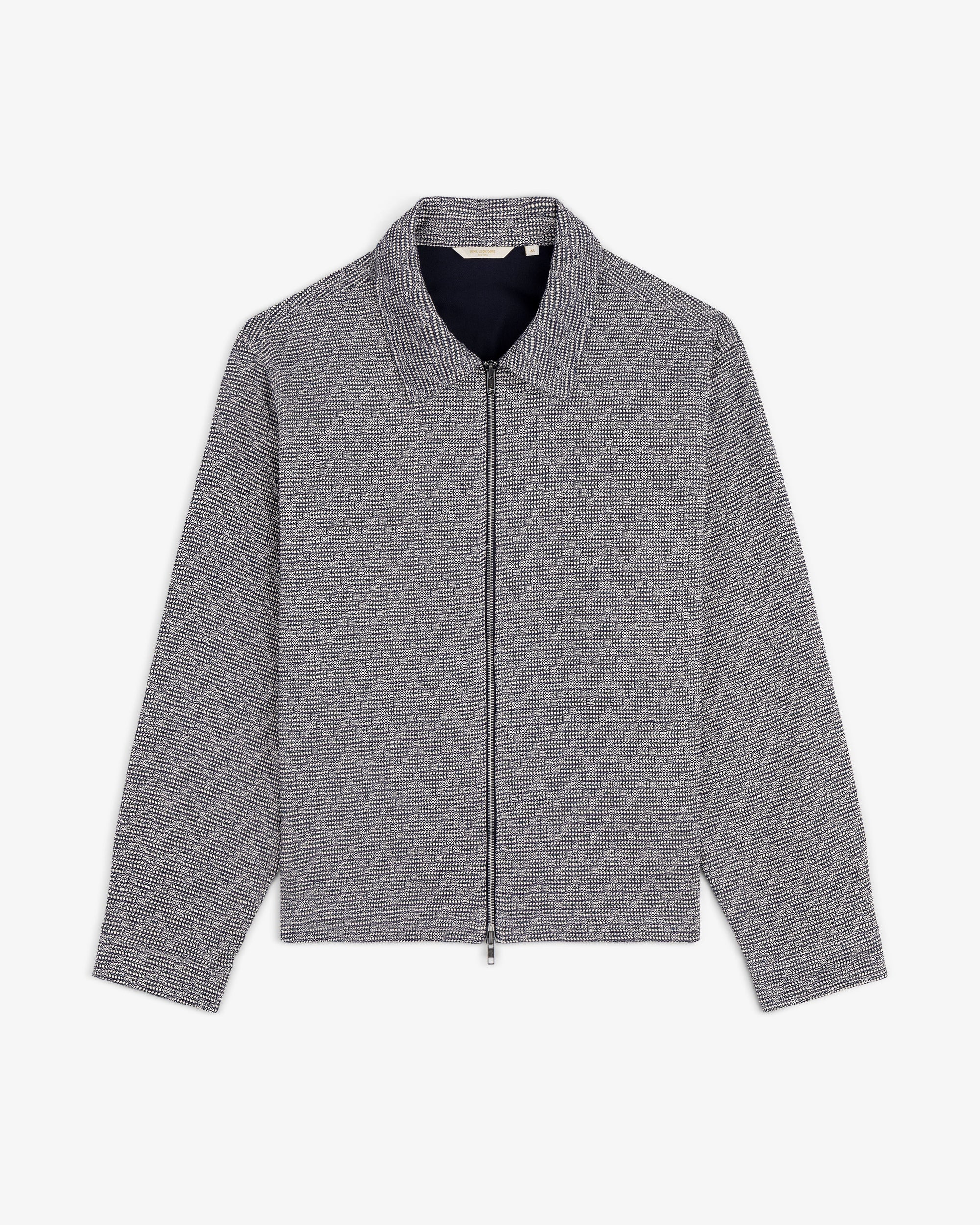 Textured Zip Shirt Aime leon dore оригінал – Купити в Україні – вид ззаду