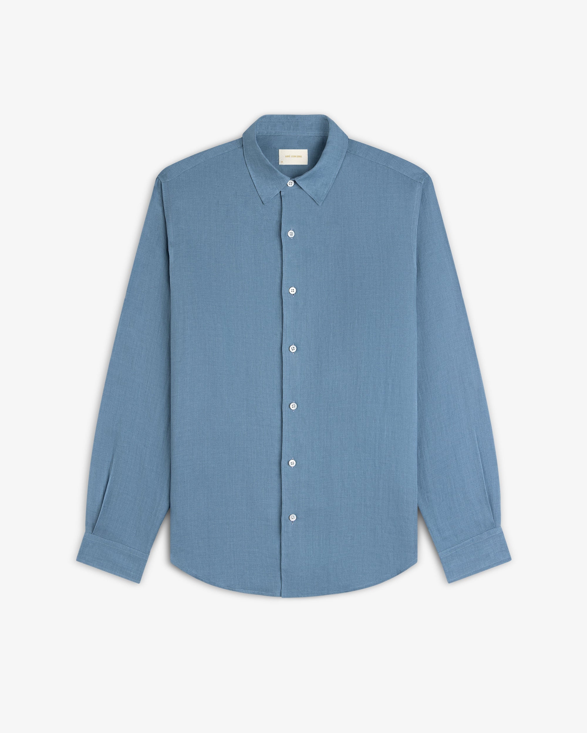 Long-Sleeve Linen Shirt Aime leon dore оригінал – Купити в Україні – вид ззаду