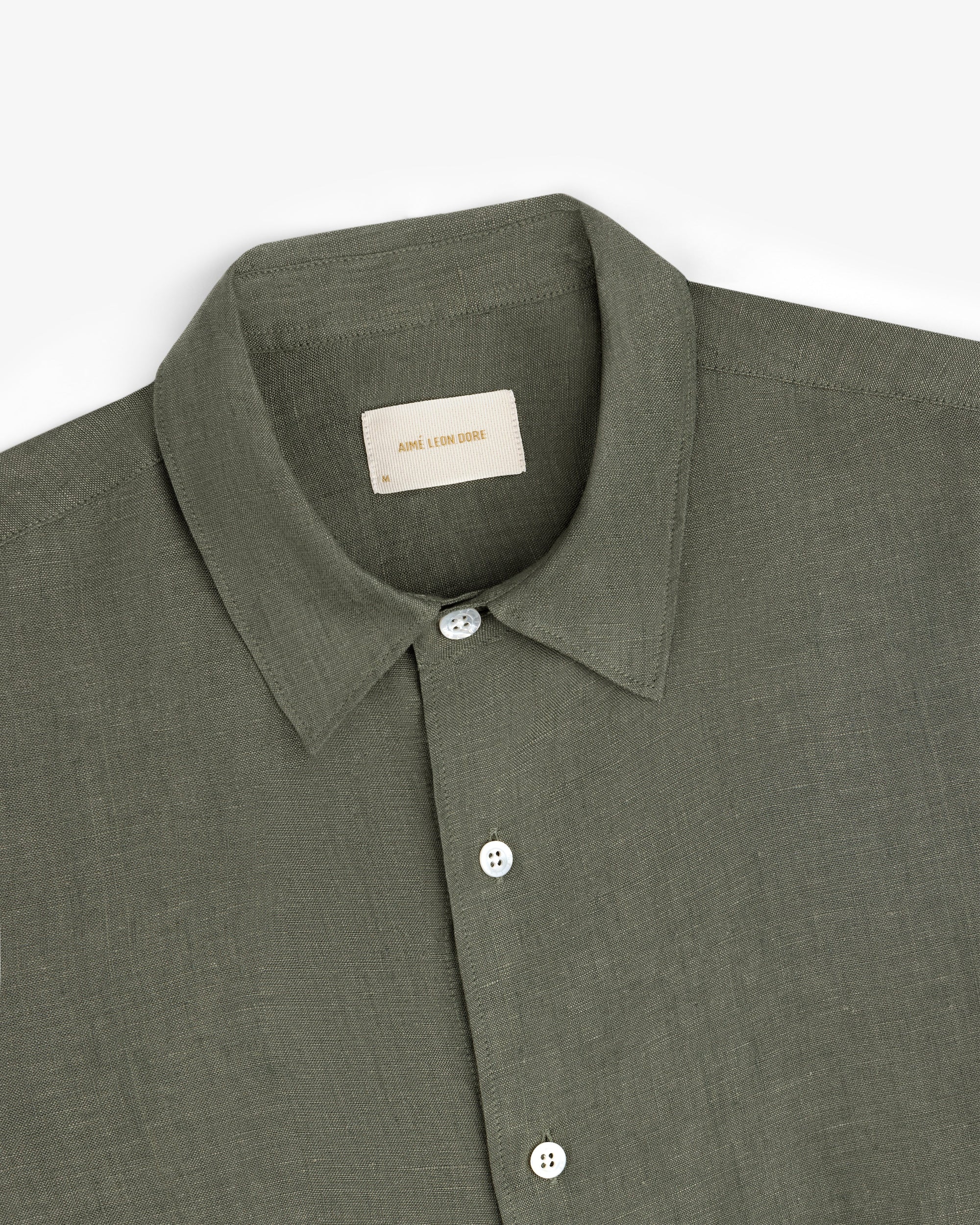 Long-Sleeve Linen Shirt Aime leon dore оригінал – Купити в Україні – збільшений вид