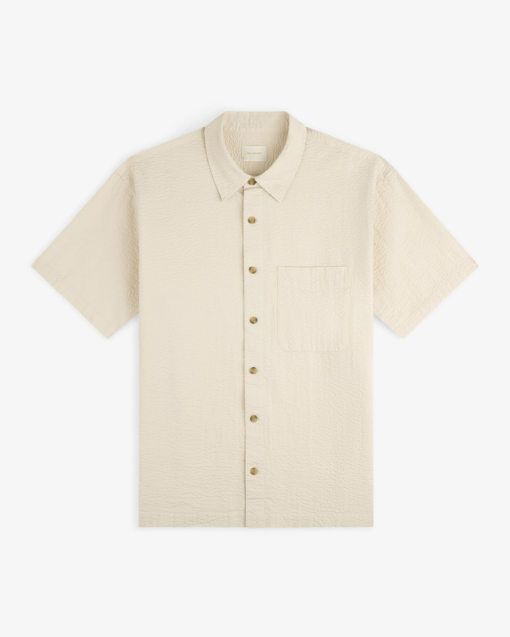 Short-Sleeve Seersucker Shirt Aime leon dore – Гарантія оригінальності – вид ззаду