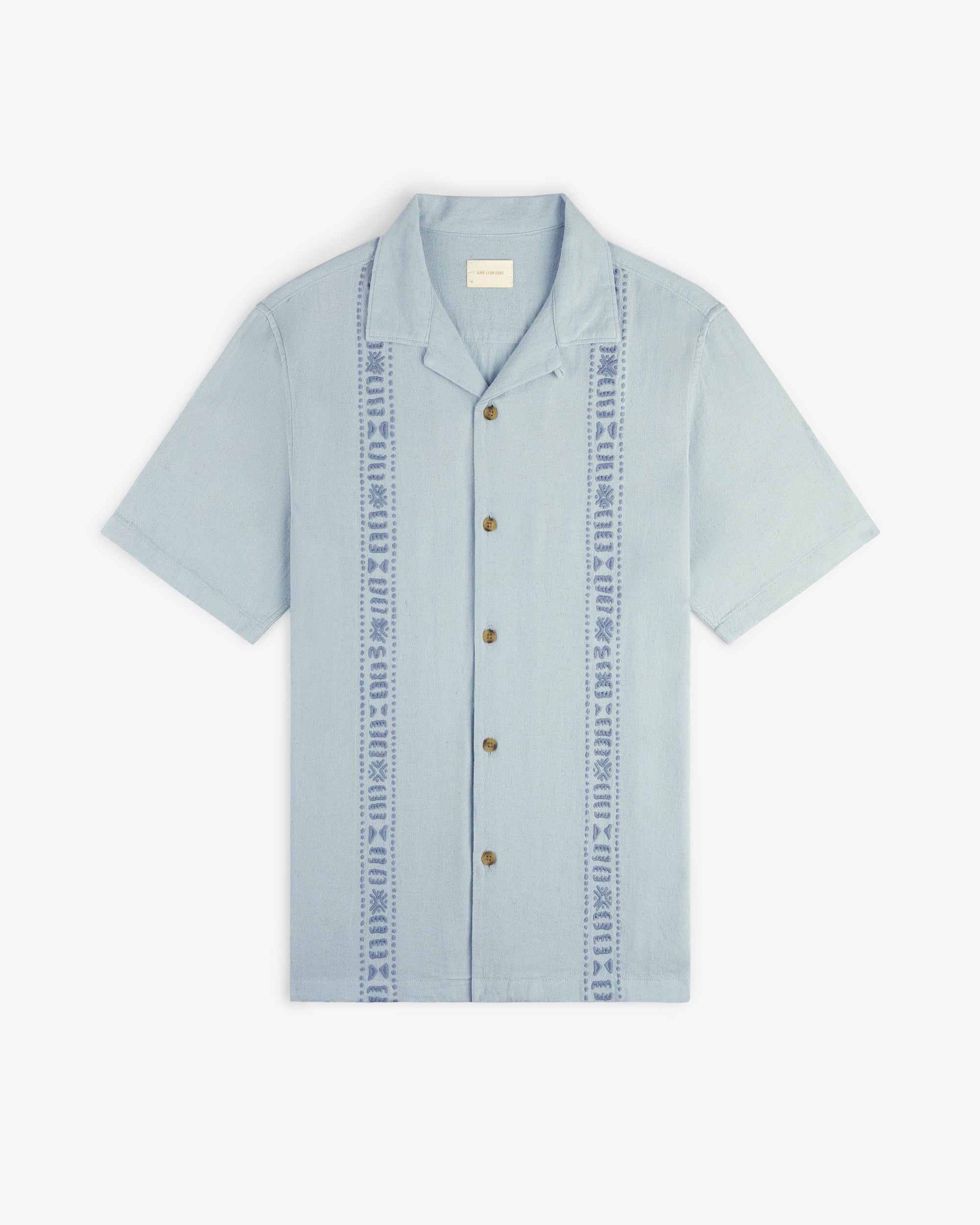 Linen Blend Leisure Shirt Aime leon dore оригінал – Купити в Україні – вид ззаду