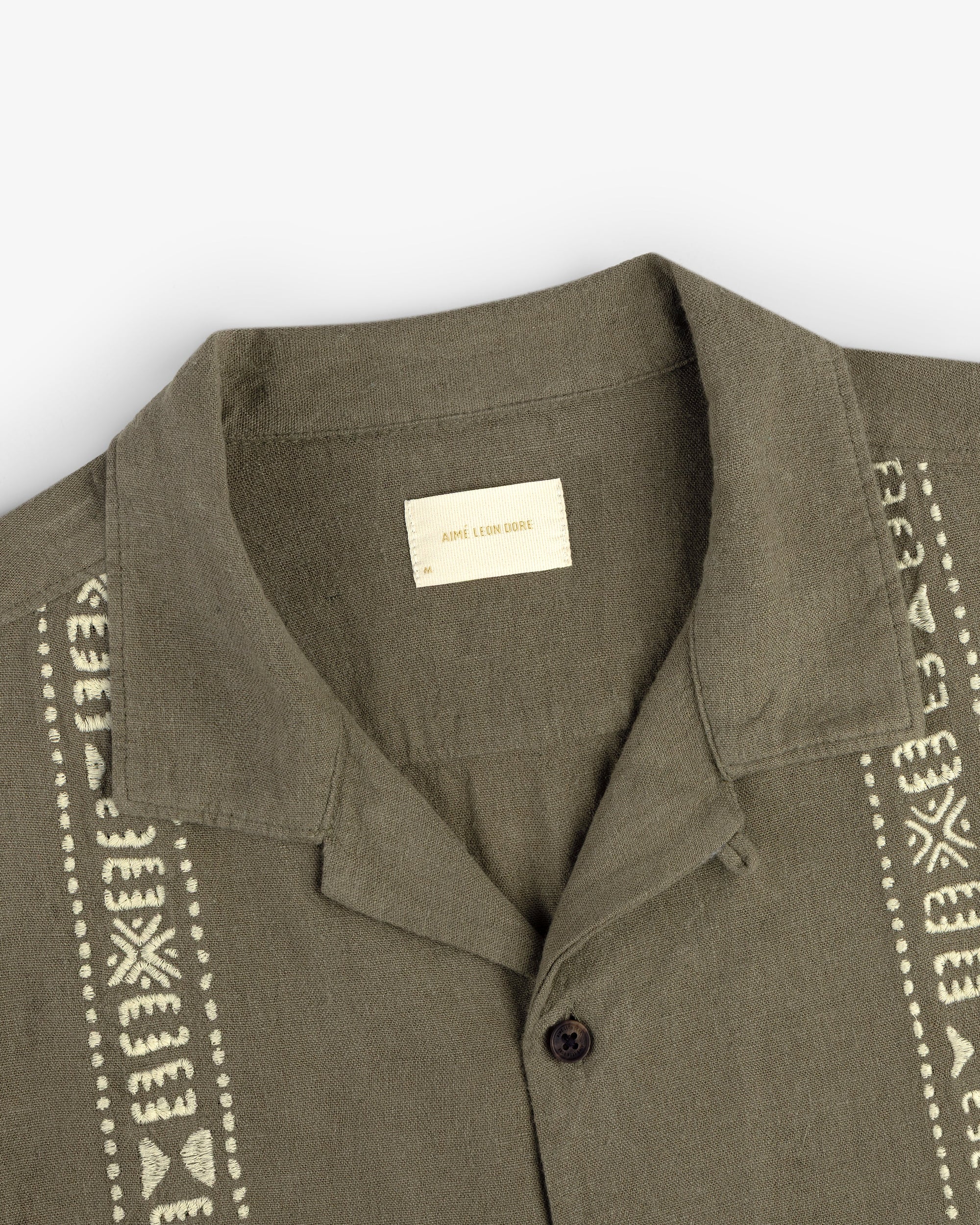 Linen Blend Leisure Shirt Aime leon dore оригінал – Купити в Україні – детальний вид