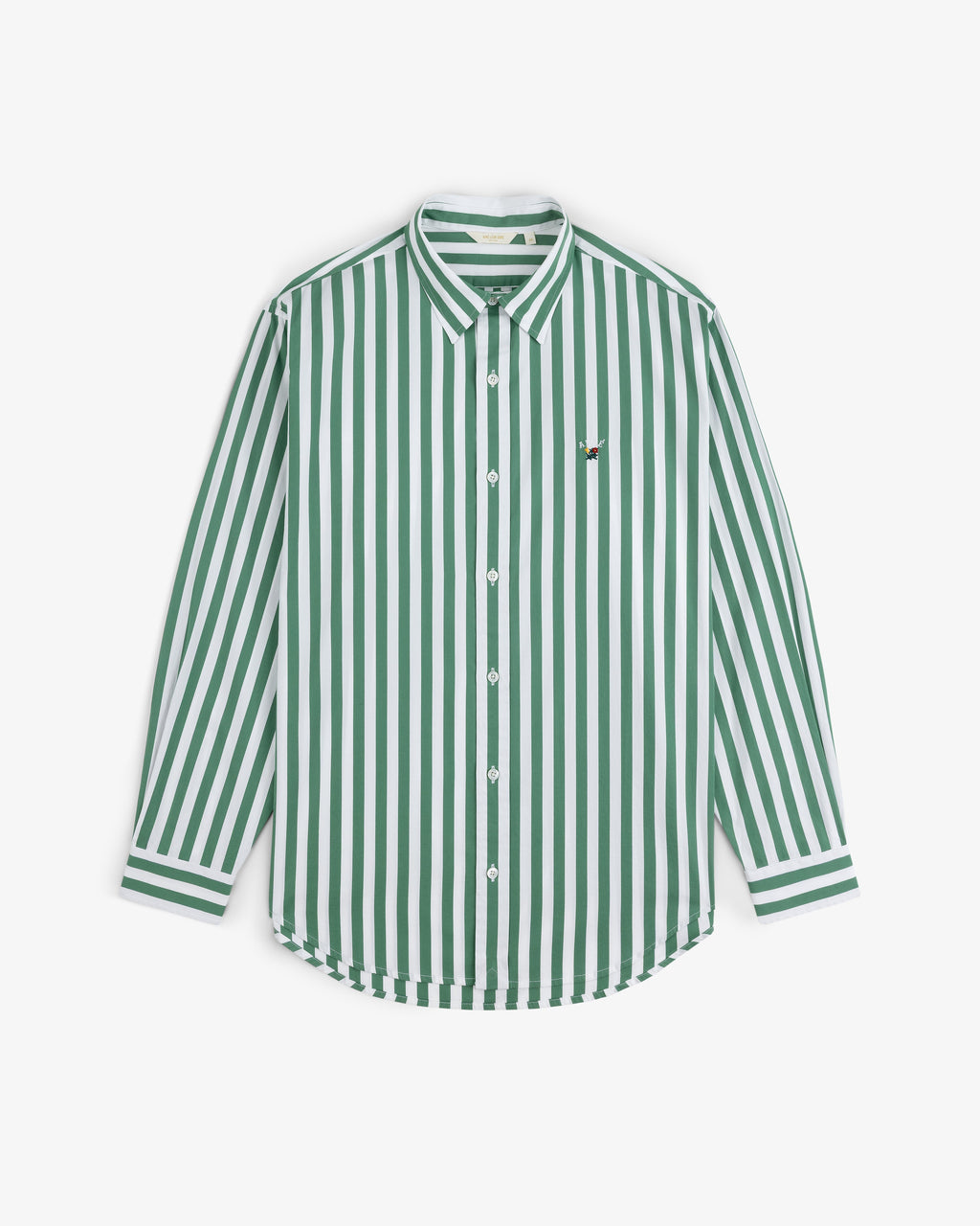 Striped Leon Overshirt Aime leon dore оригінал – Купити в Україні – вид ззаду
