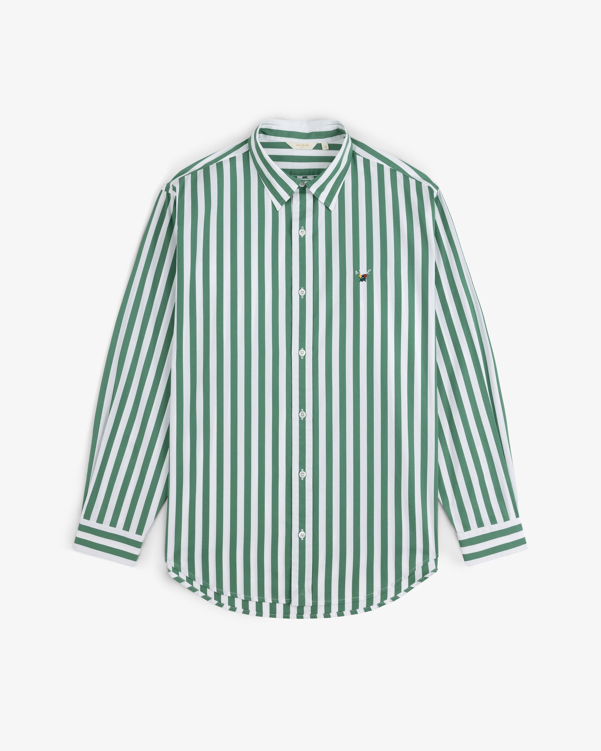 Striped Leon Overshirt Aime leon dore оригінал – Купити в Україні – вид ззаду