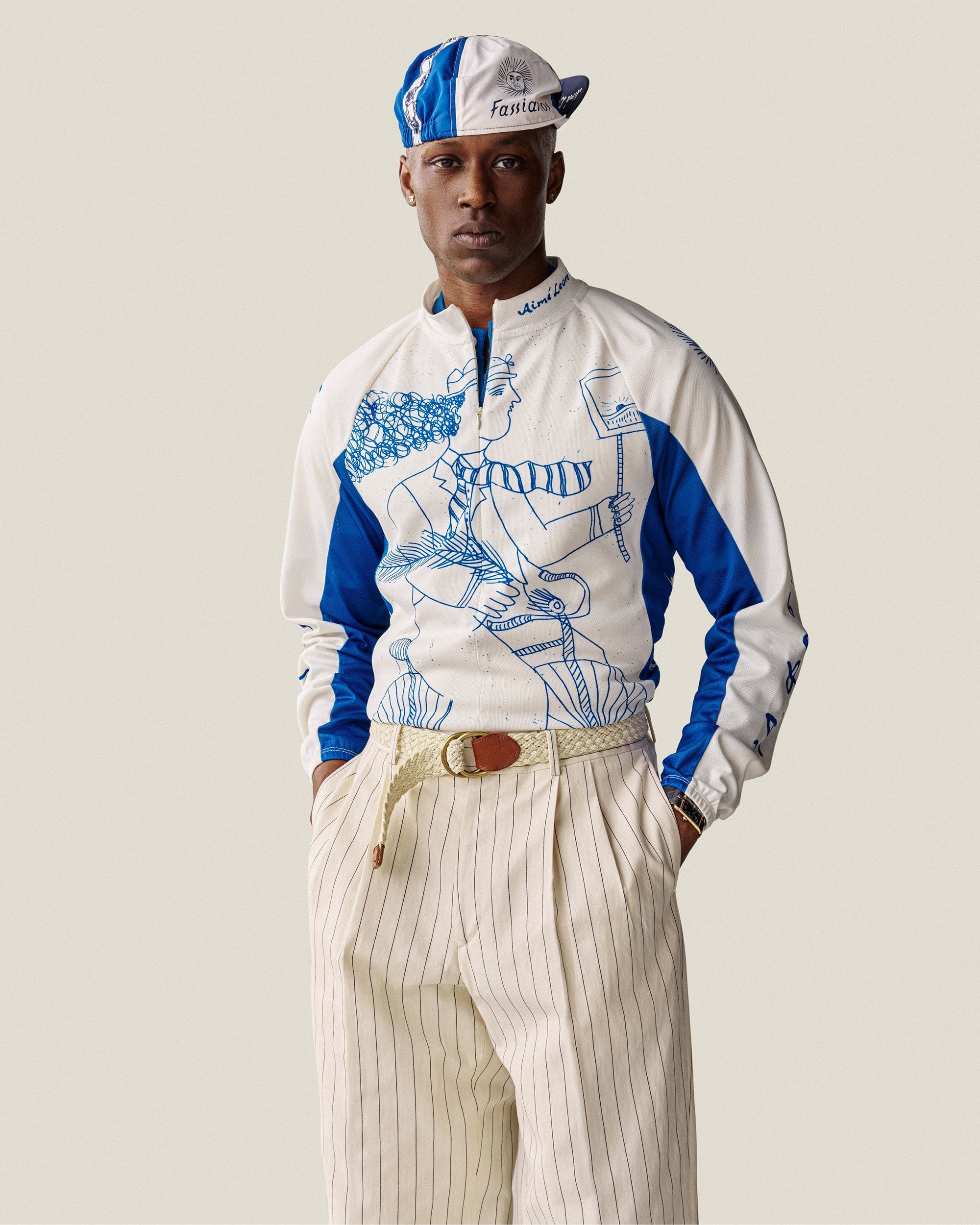 Оригінальна Fassianos Cycling Cap Aime leon dore – детальний вид