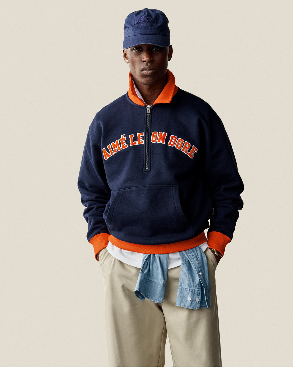 Collegiate Quarter Zip Pullover Aime leon dore оригінал – Купити в Україні – детальний вид
