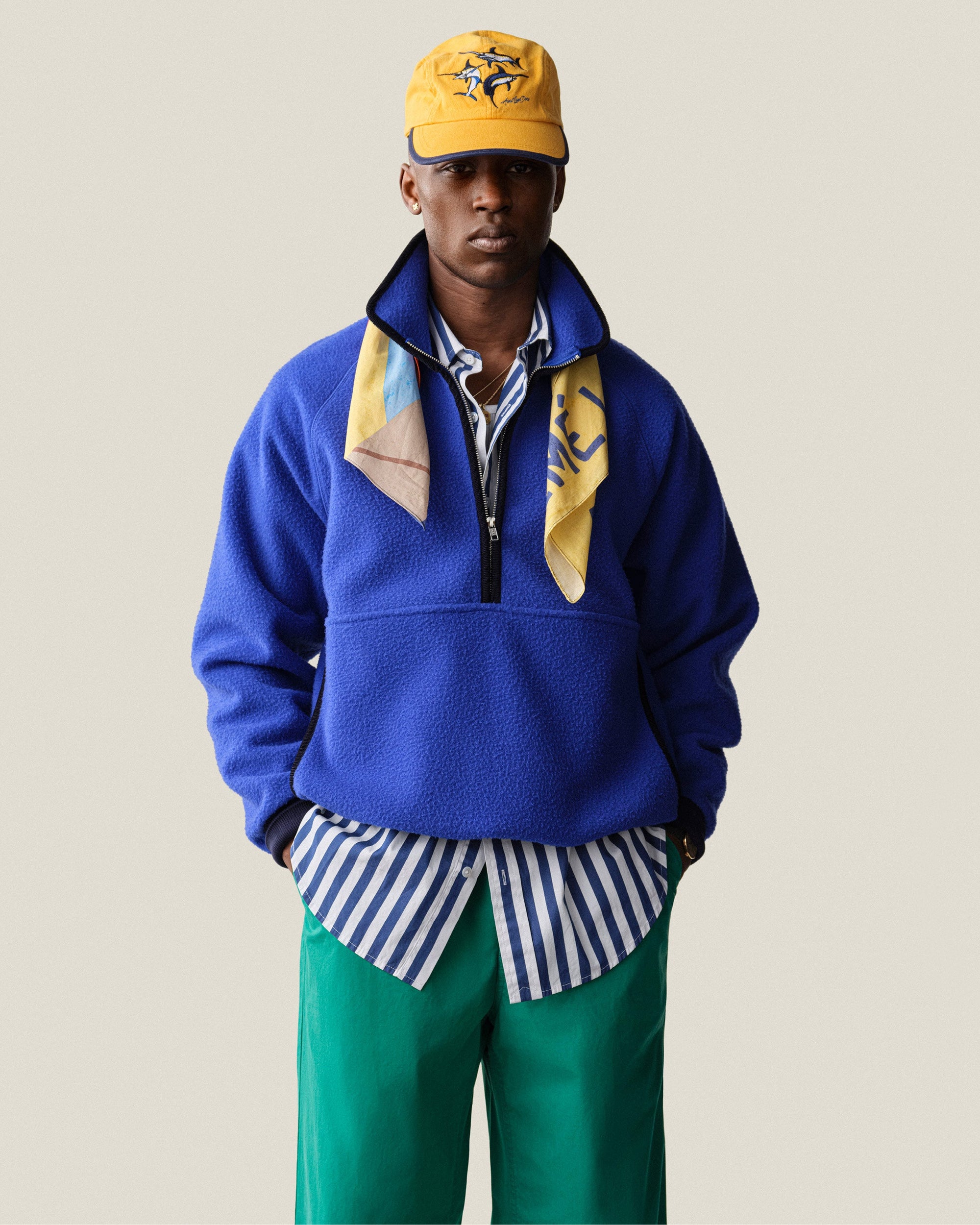 Оригінальна Casentino Crest Half-Zip Pullover Aime leon dore – детальний вид
