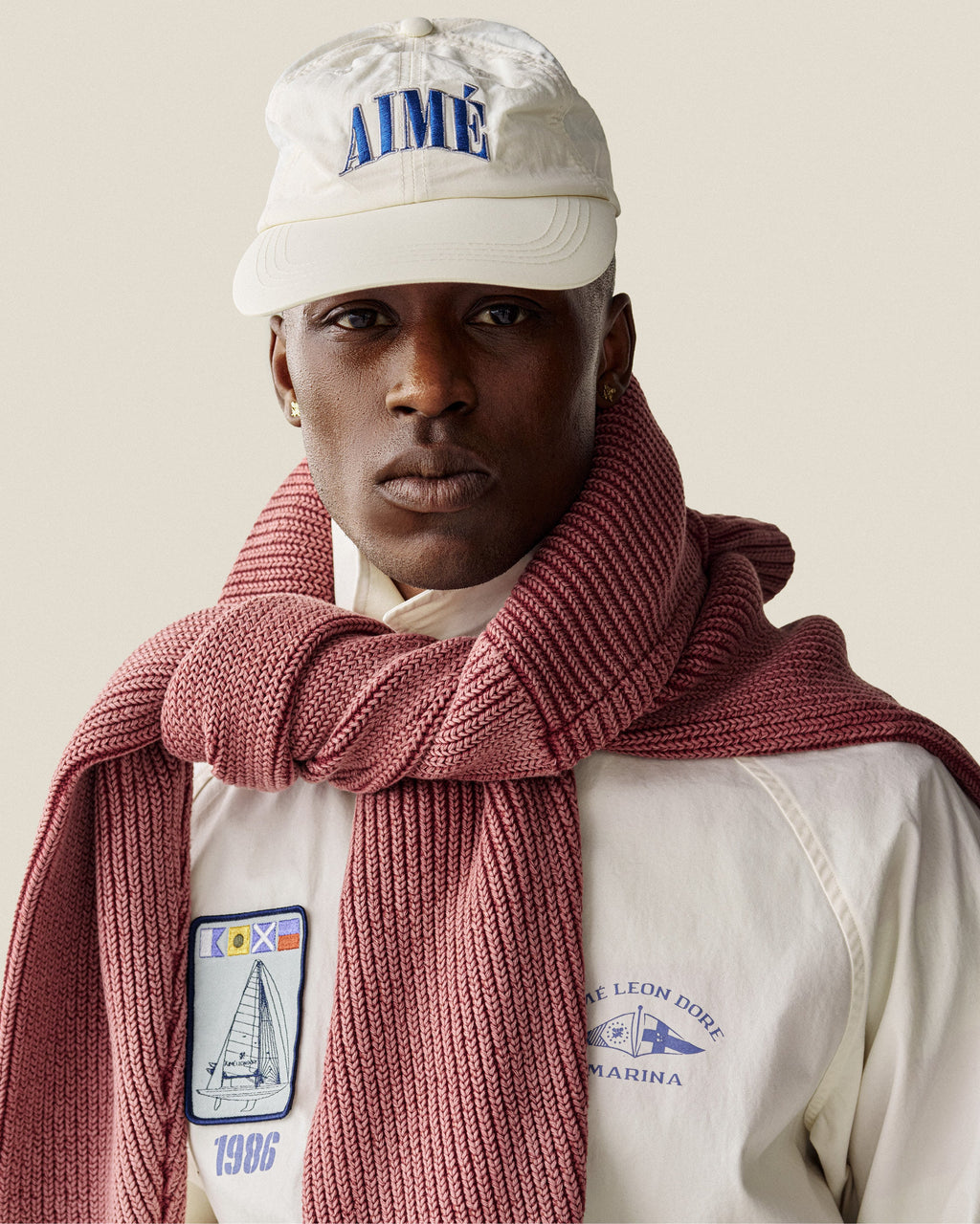 Nylon Crusher Hat Aime leon dore – Гарантія оригінальності – детальний вид
