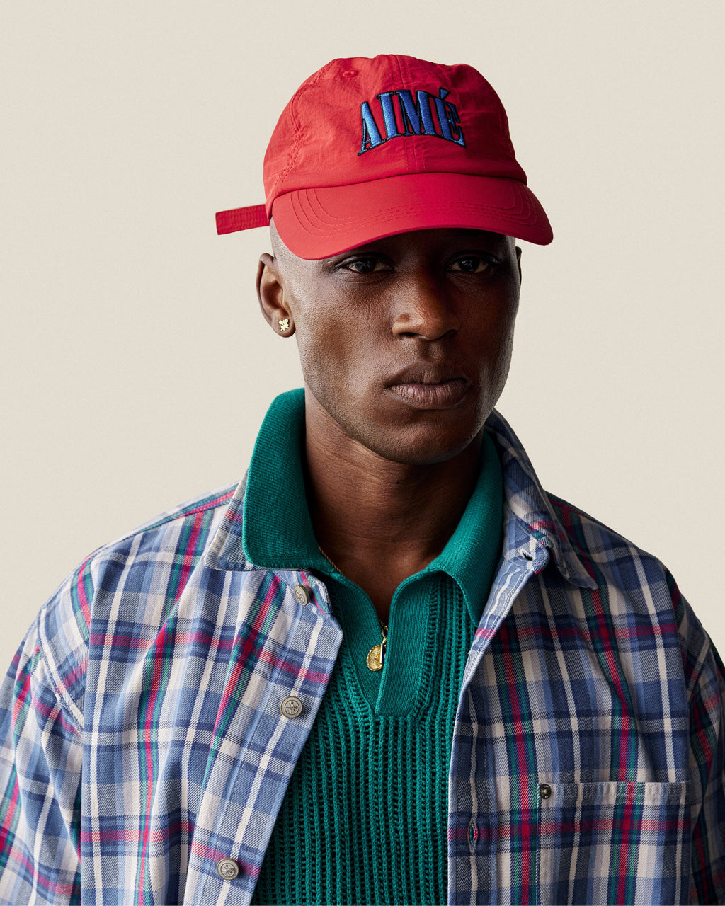 Nylon Crusher Hat Aime leon dore – Гарантія оригінальності – детальний вид
